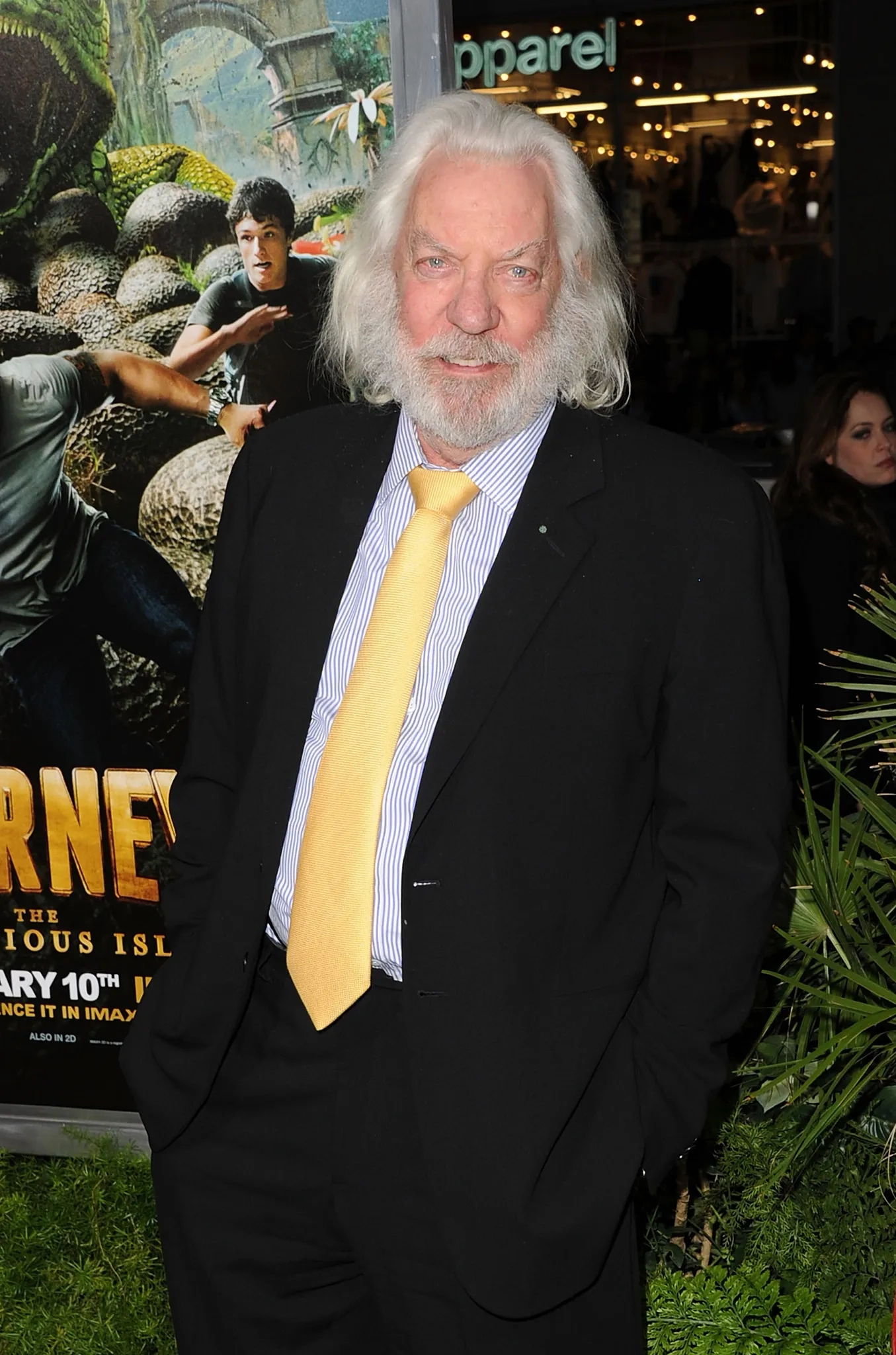 Donald Sutherland at an event for Journey 2: The Mysterious Island (2012)