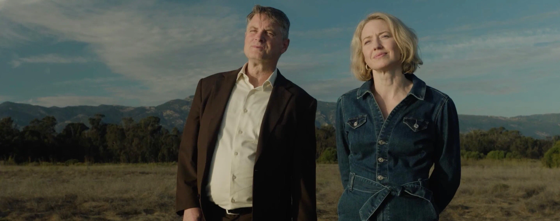 Shea Whigham and Carrie Coon in Lake George (2024)