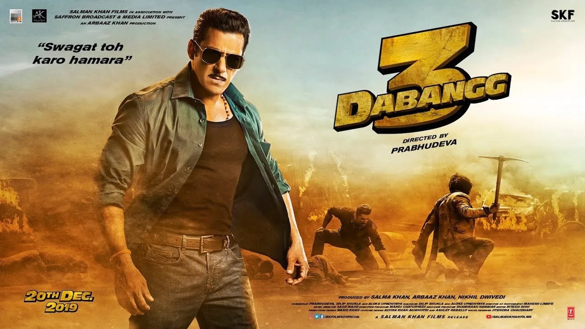 فیلم نترس ۳	(Dabangg 3 2019)