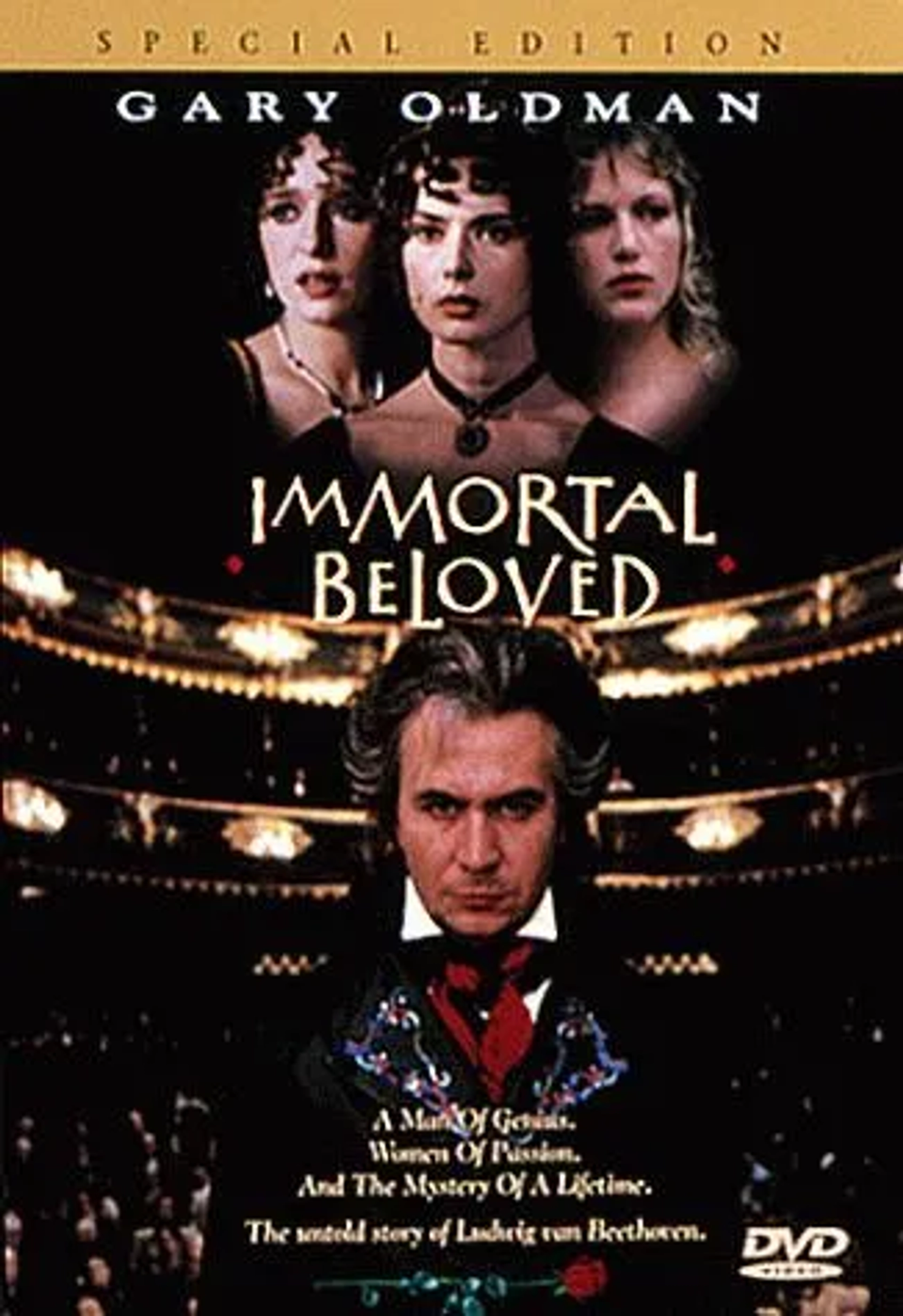 Gary Oldman, Valeria Golino, Isabella Rossellini, and Johanna ter Steege in Immortal Beloved (1994)