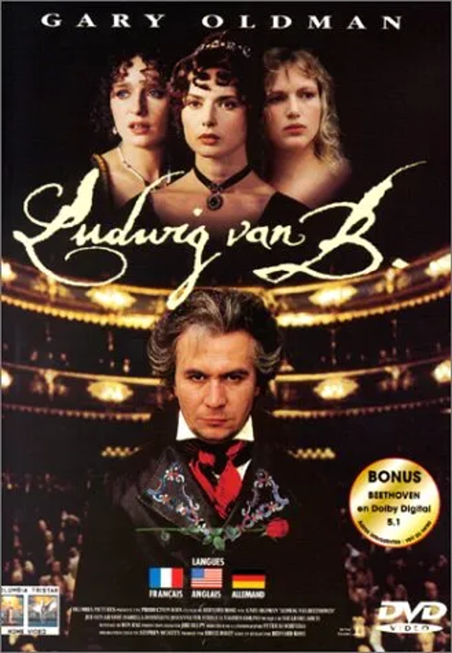 Gary Oldman, Valeria Golino, Isabella Rossellini, and Johanna ter Steege in Immortal Beloved (1994)