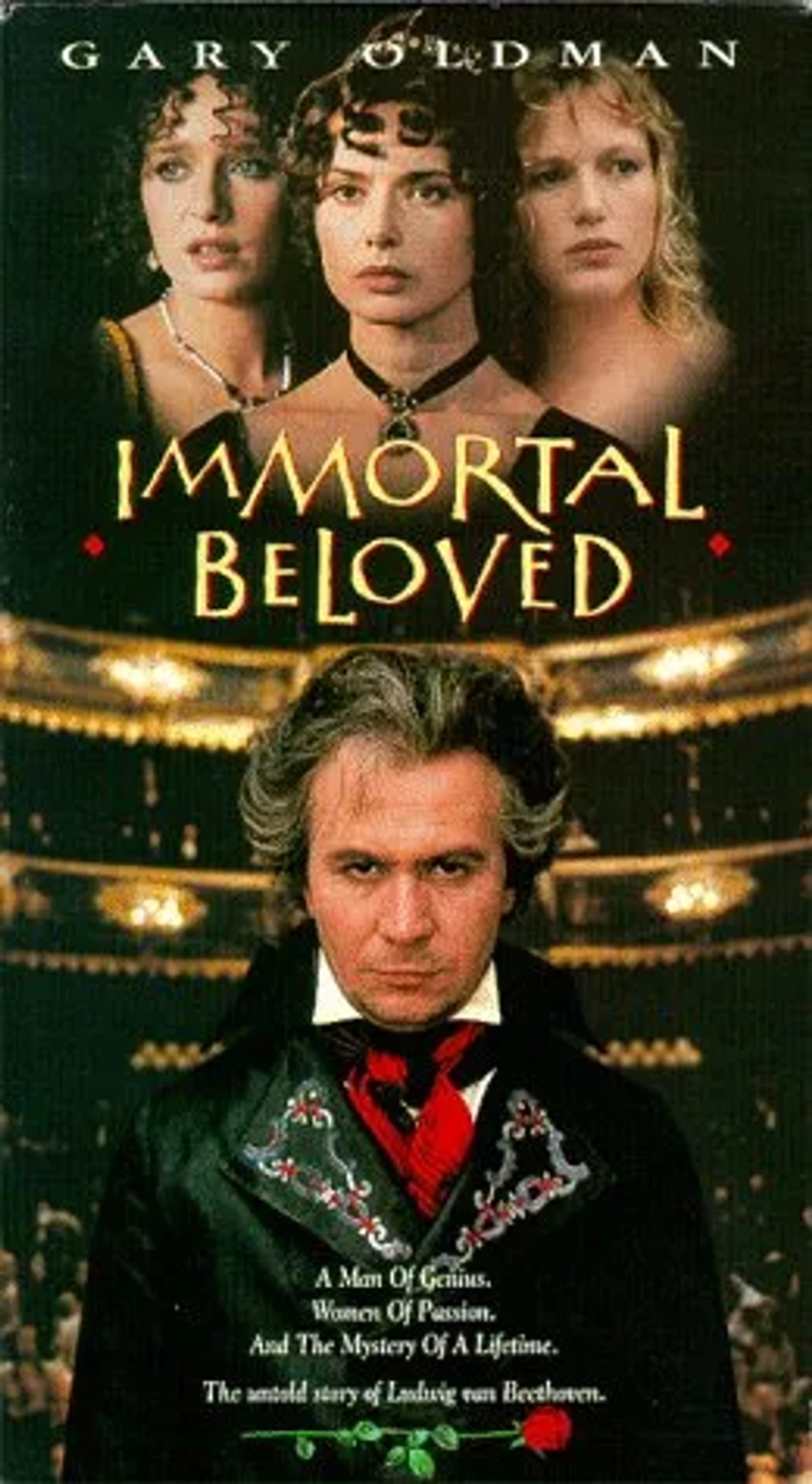 Gary Oldman, Valeria Golino, Isabella Rossellini, and Johanna ter Steege in Immortal Beloved (1994)