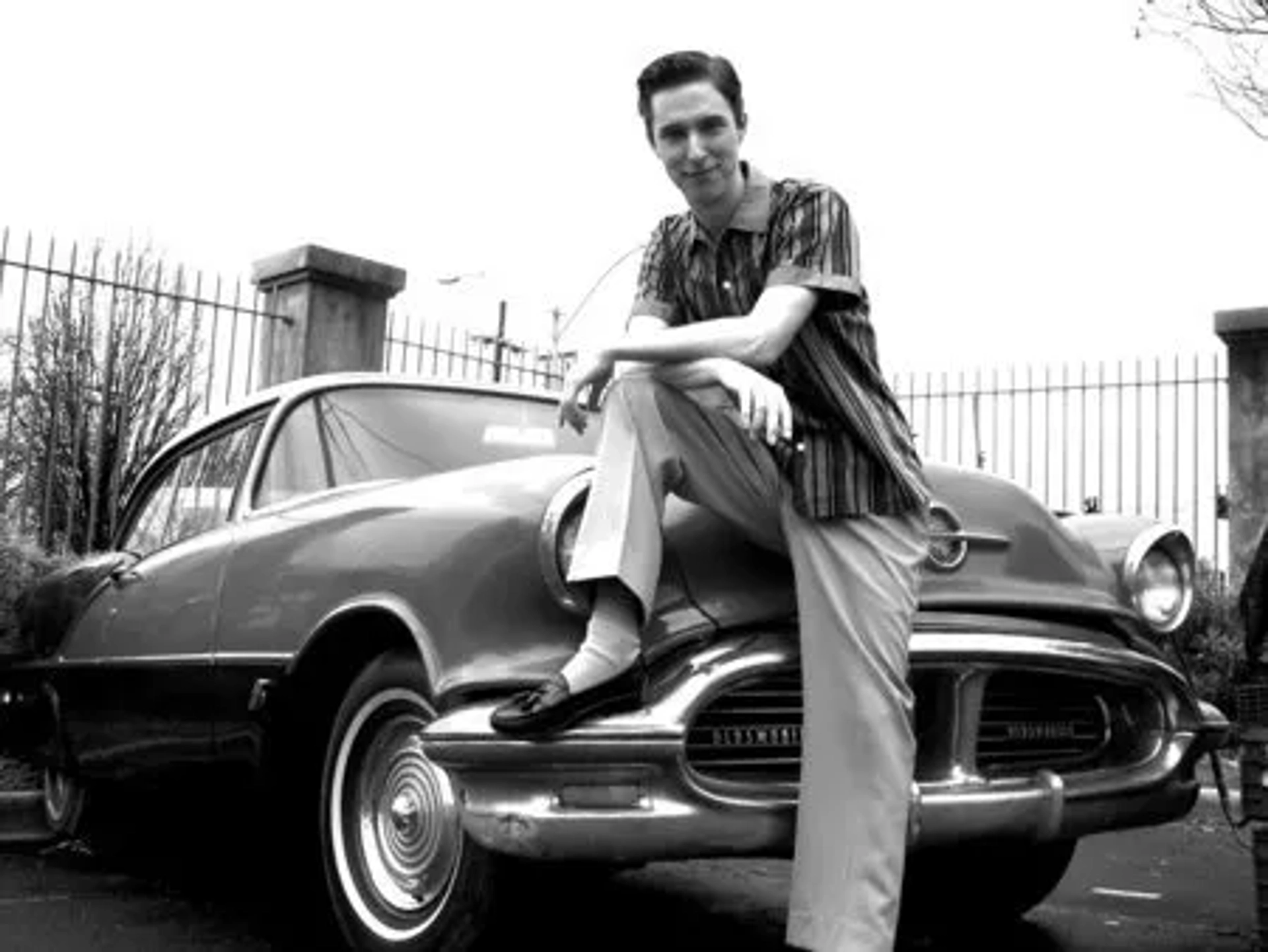 Randy McDowell as "Gene Smith" on set of "ELVIS"