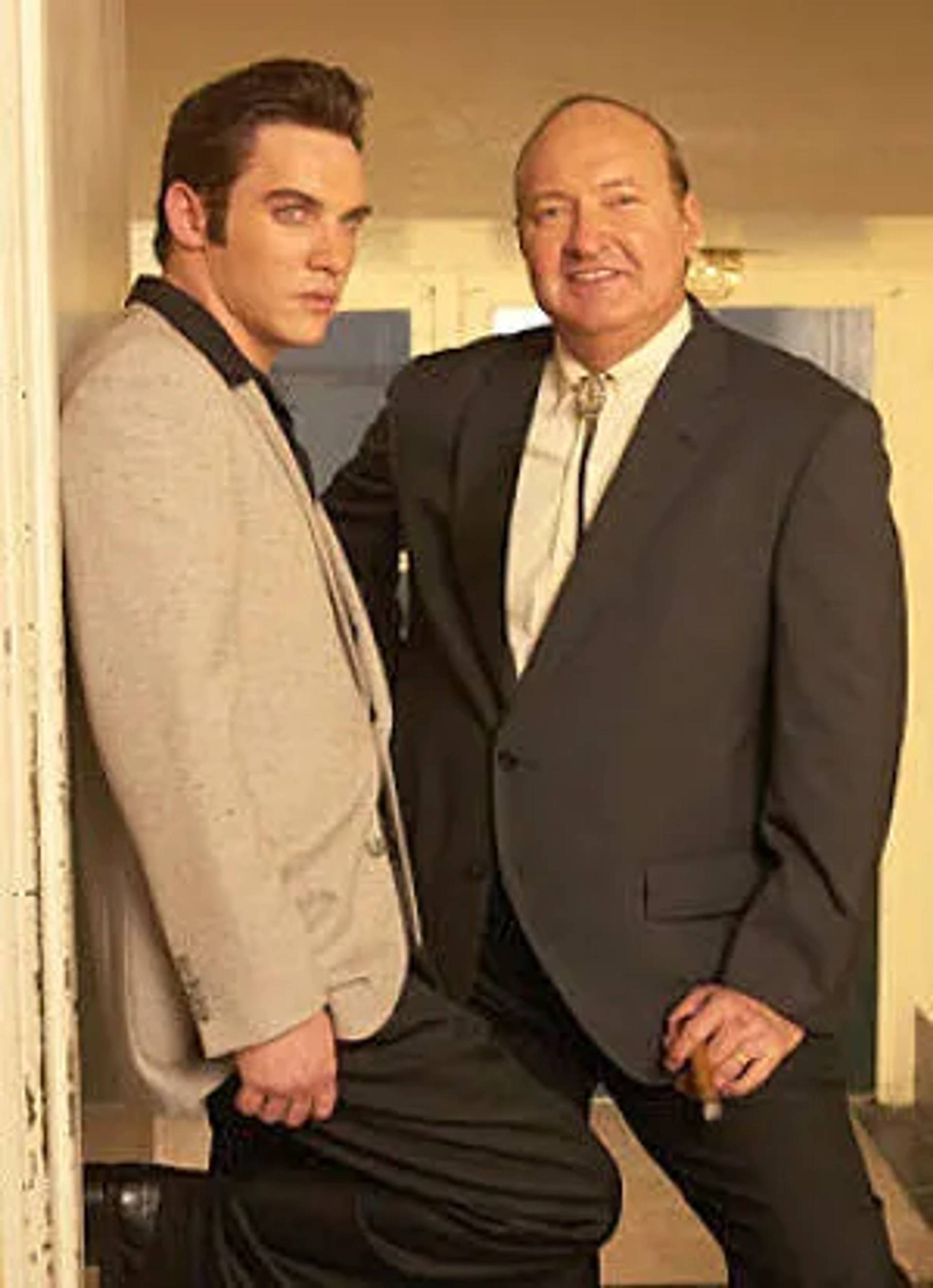 Jonathan Rhys-Meyers stars as Elvis Presley and Randy Quaid as Colonel Tom Parker in the fact based 4 hour mini-series "Elvis".