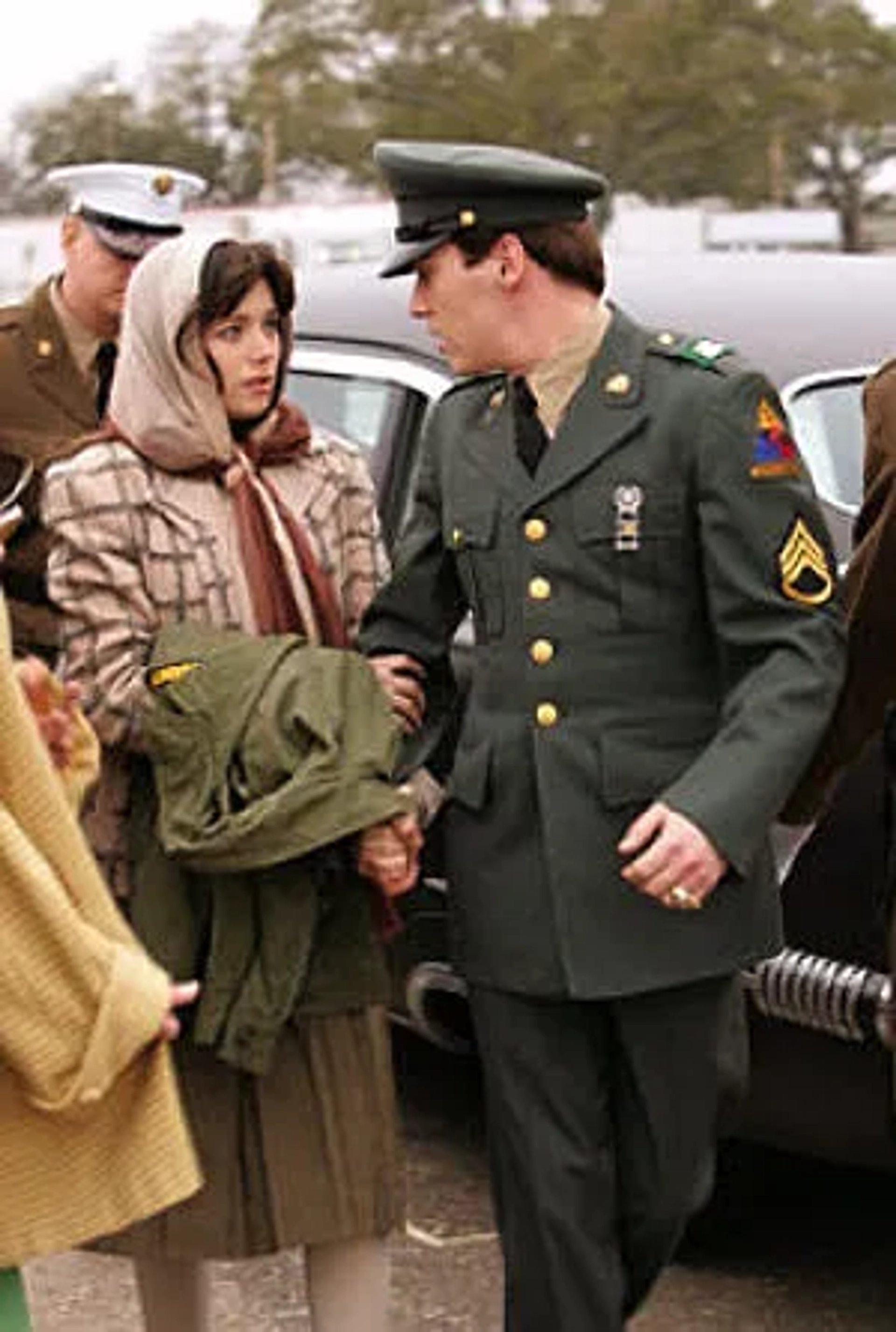 Jonathan Rhys Meyers and Antonia Bernath in Elvis (2005)
