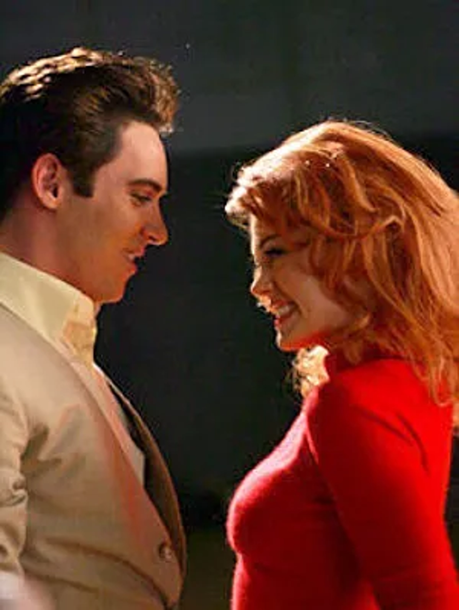 Jonathan Rhys-Meyers stars as Elvis Presley and Rose McGowan as Ann-Margaret in the fact based 4 hour mini-series "Elvis".