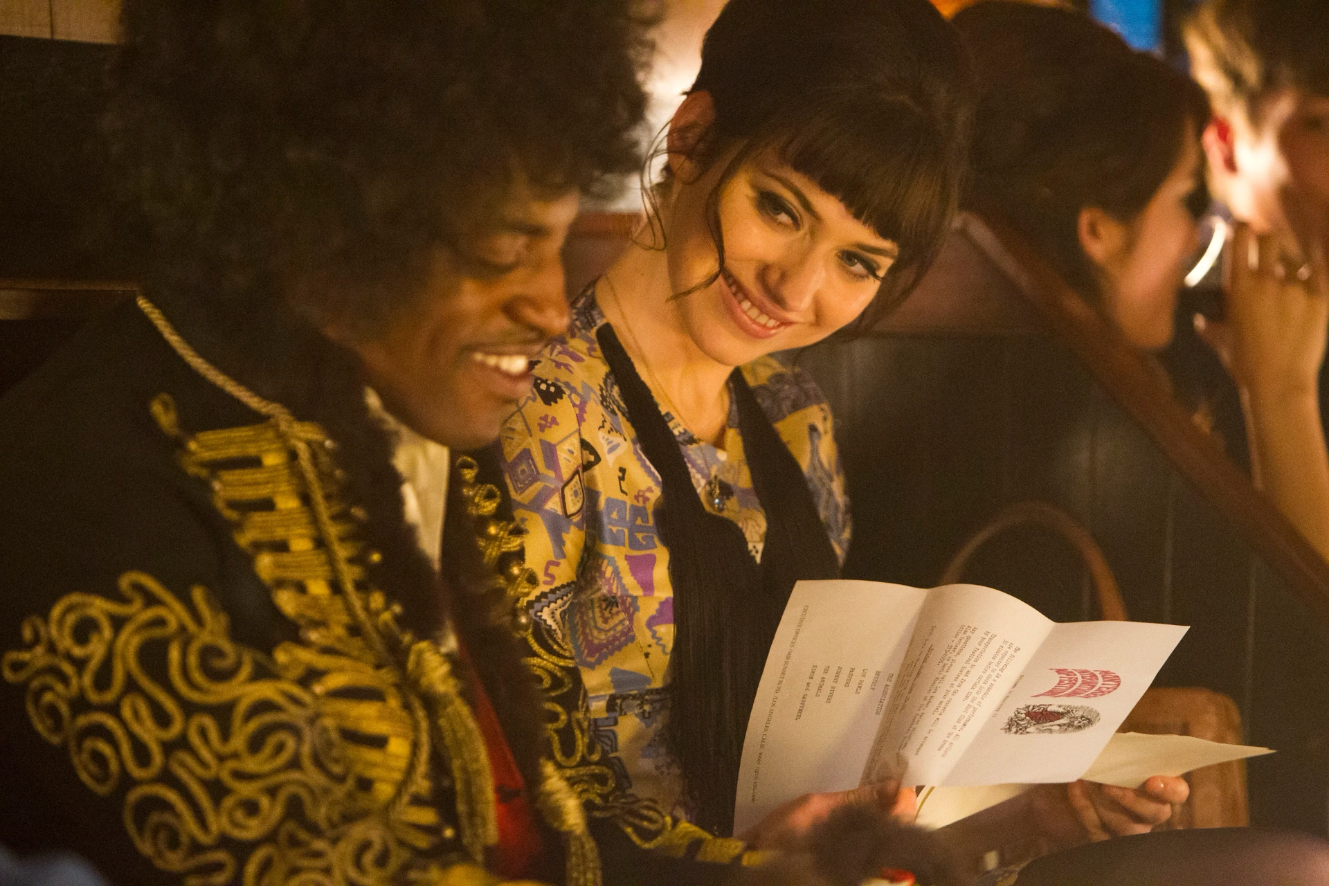 André 3000 and Imogen Poots in Jimi: All Is by My Side (2013)