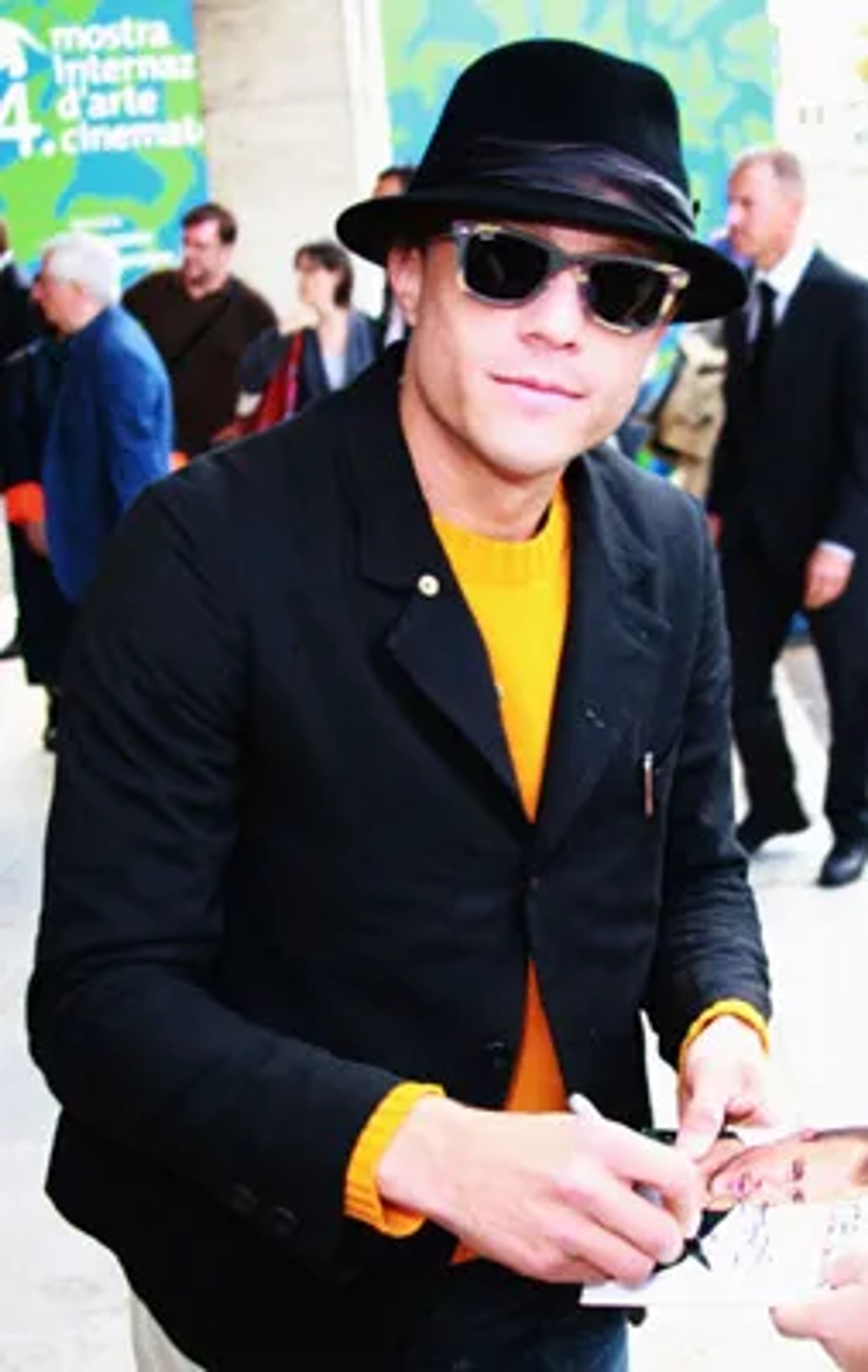 Heath Ledger at an event for I'm Not There (2007)