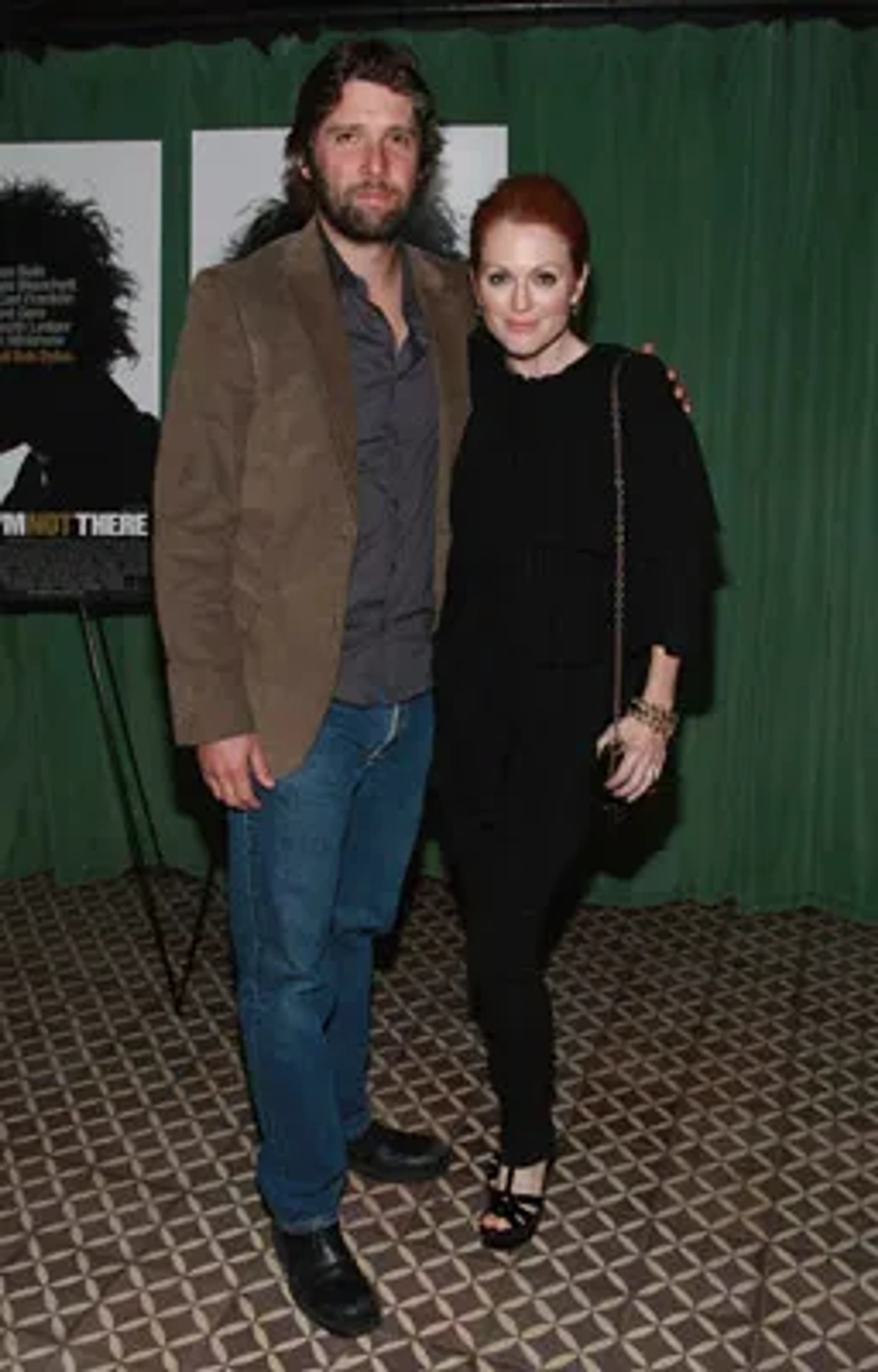 Julianne Moore and Bart Freundlich at an event for I'm Not There (2007)