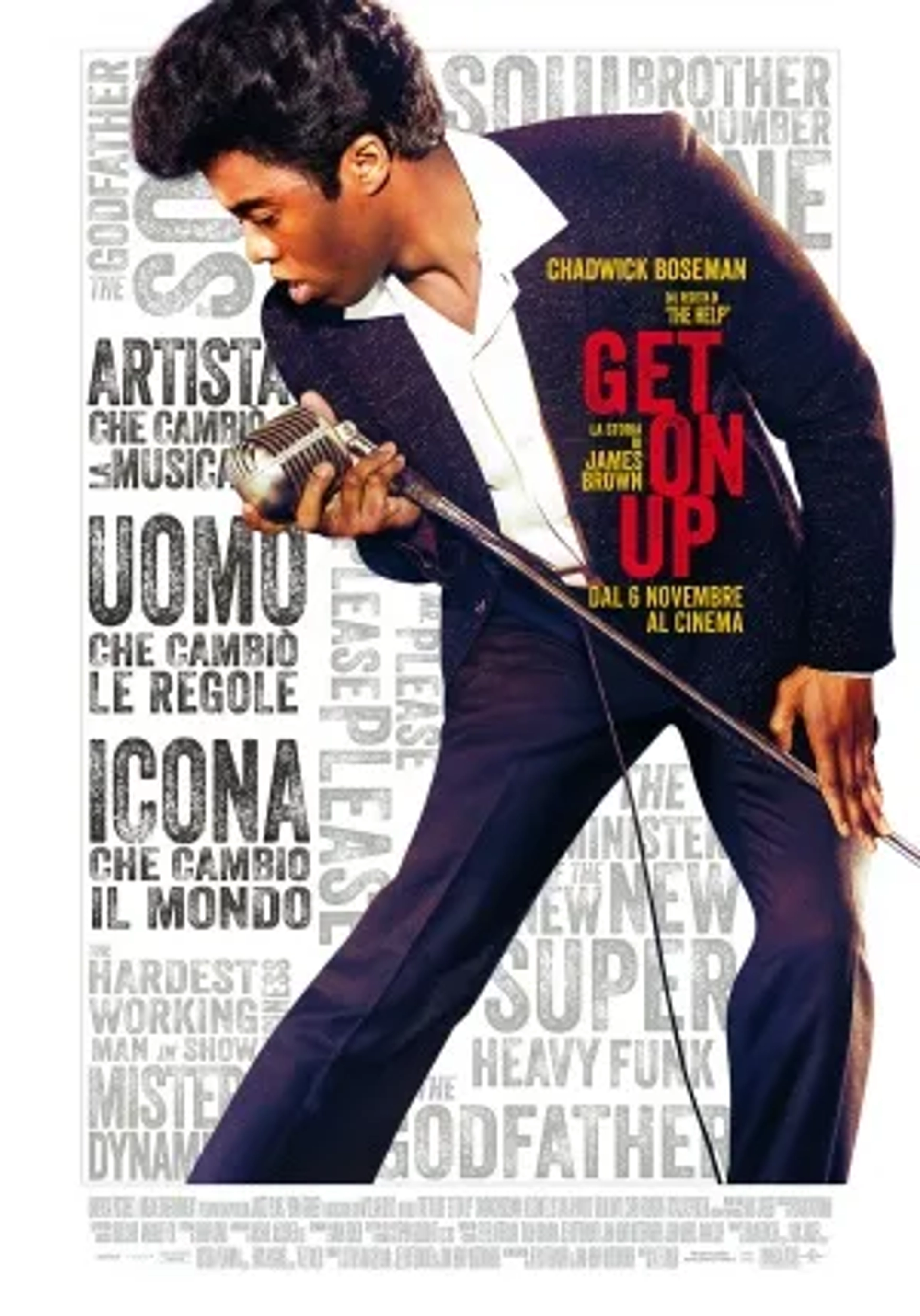 Chadwick Boseman in Get on Up (2014)