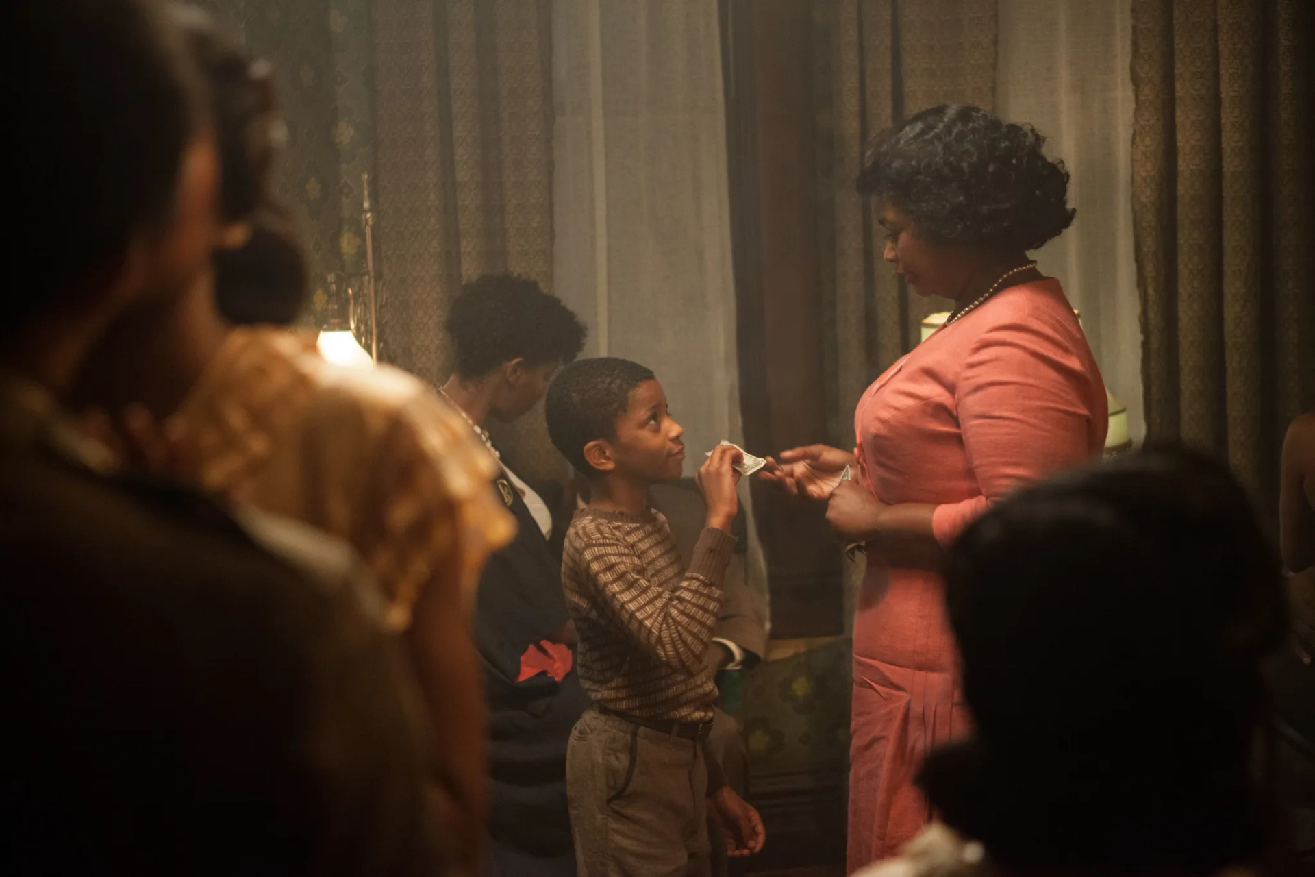 Octavia Spencer, Jamarion Scott, and Jordan Scott in Get on Up (2014)