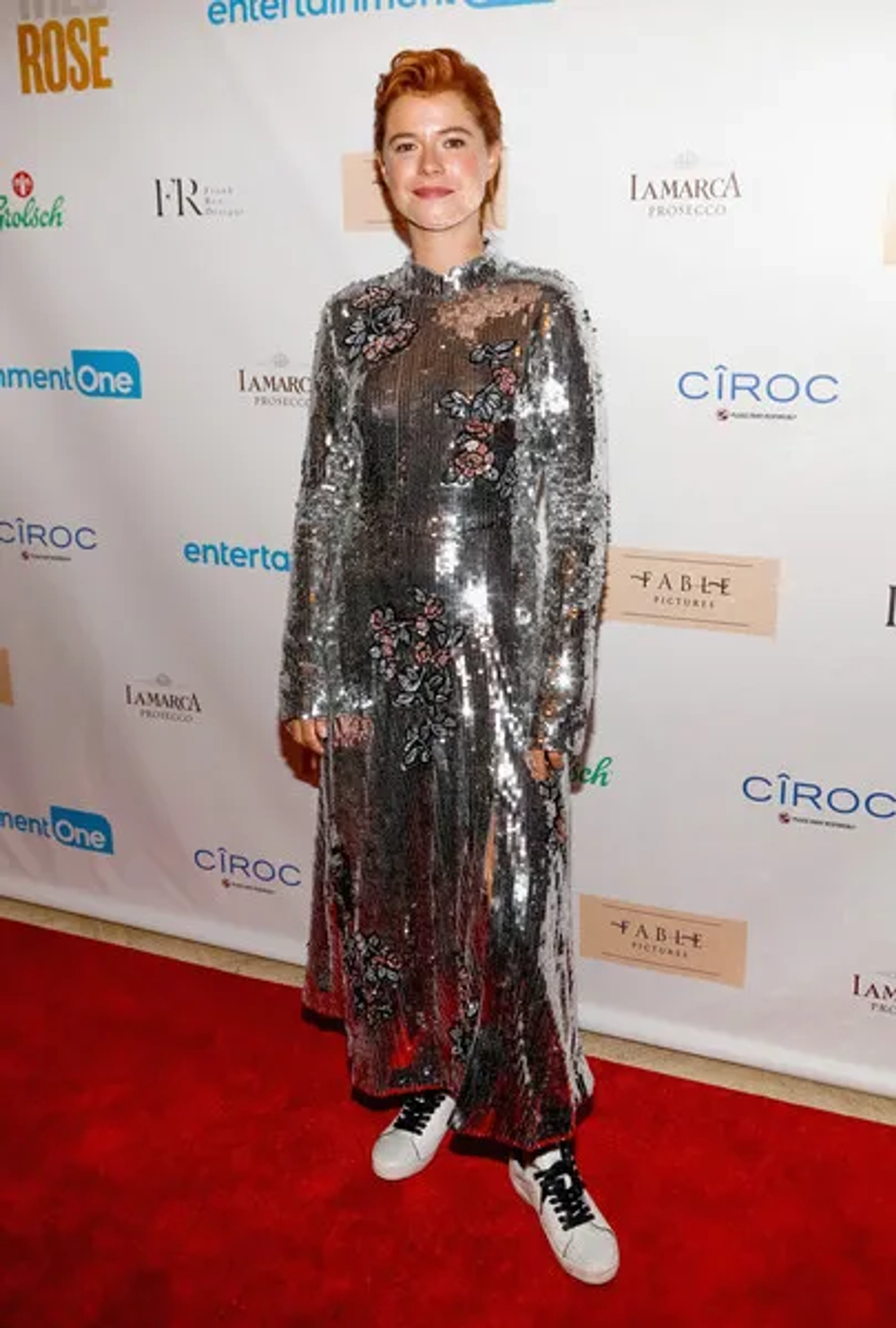 Jessie Buckley at an event for Wild Rose (2018)