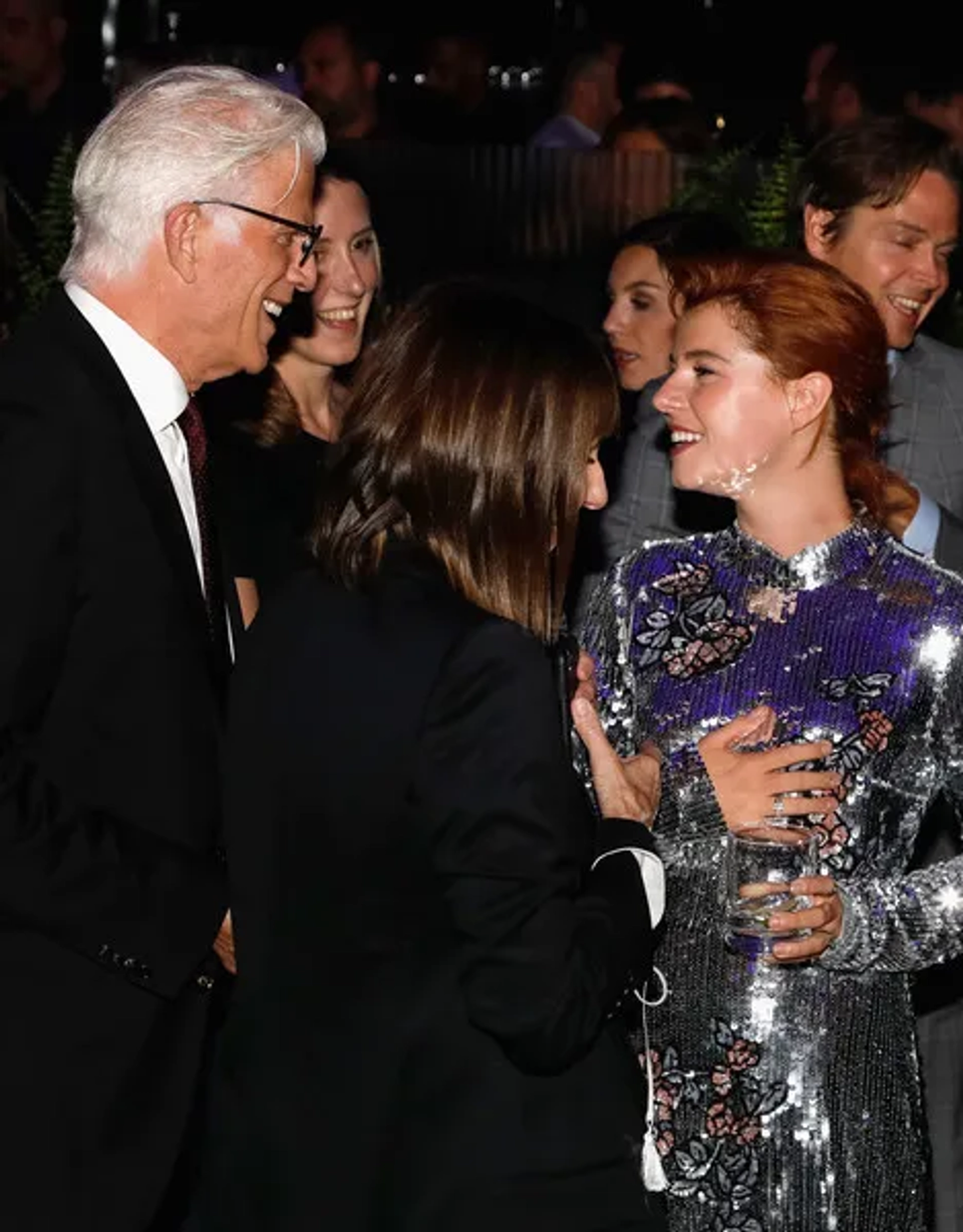 Ted Danson, Mary Steenburgen, and Jessie Buckley at an event for Wild Rose (2018)