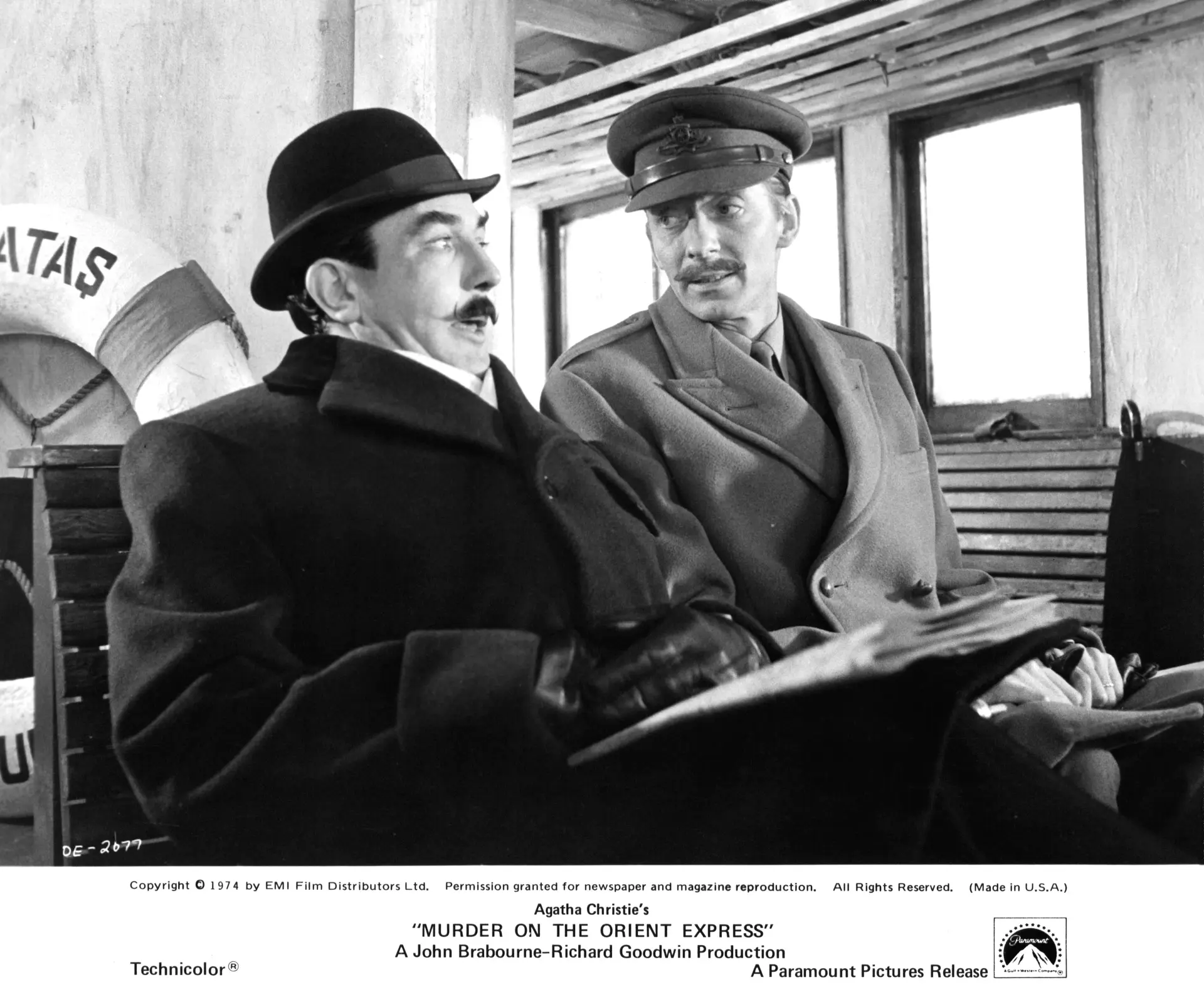 فیلم قتل در قطار سریع السیر شرق (Murder on the Orient Express 1974)