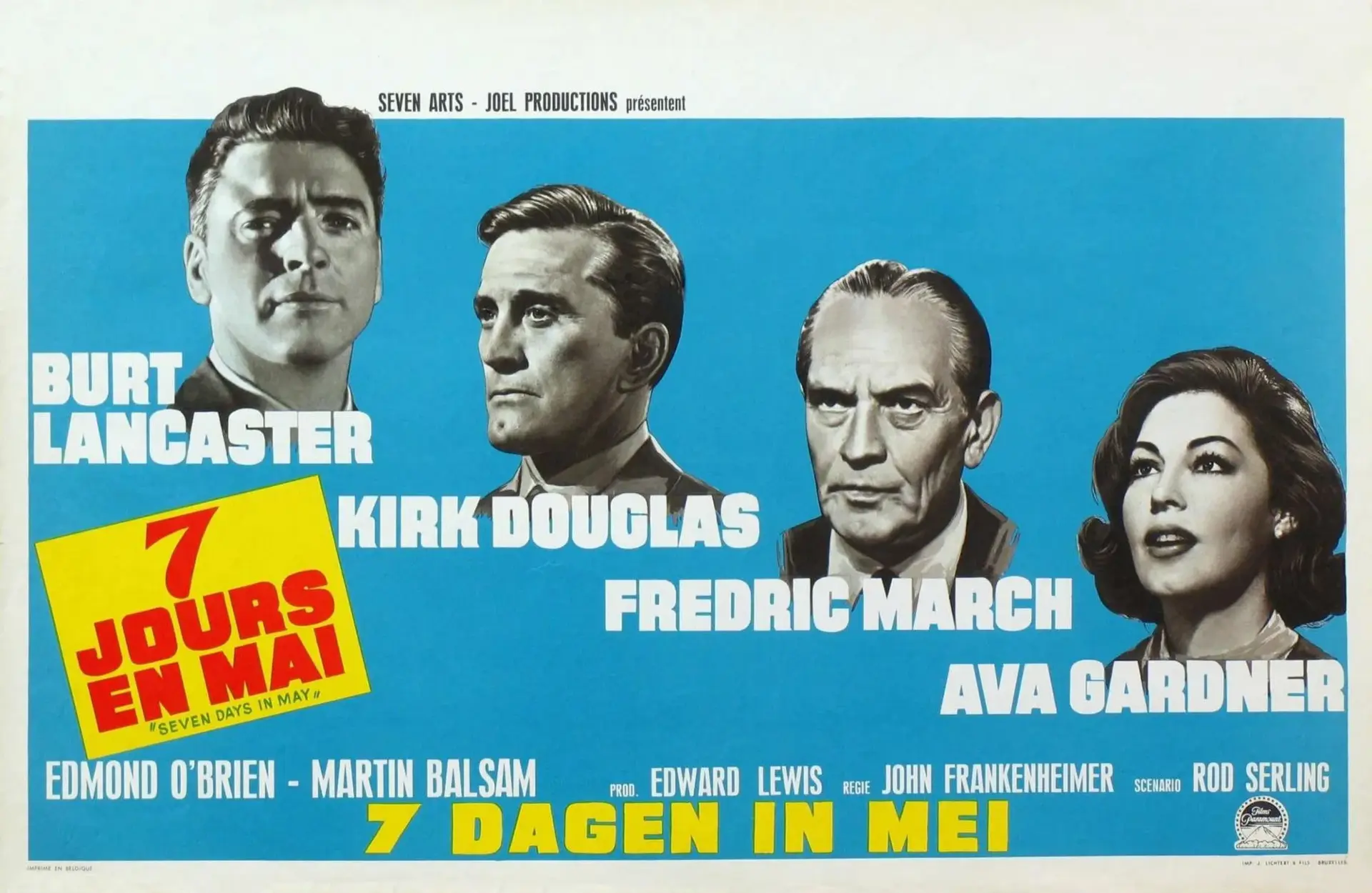 فیلم هفت روز در ماه مه	(Seven Days in May 1964)
