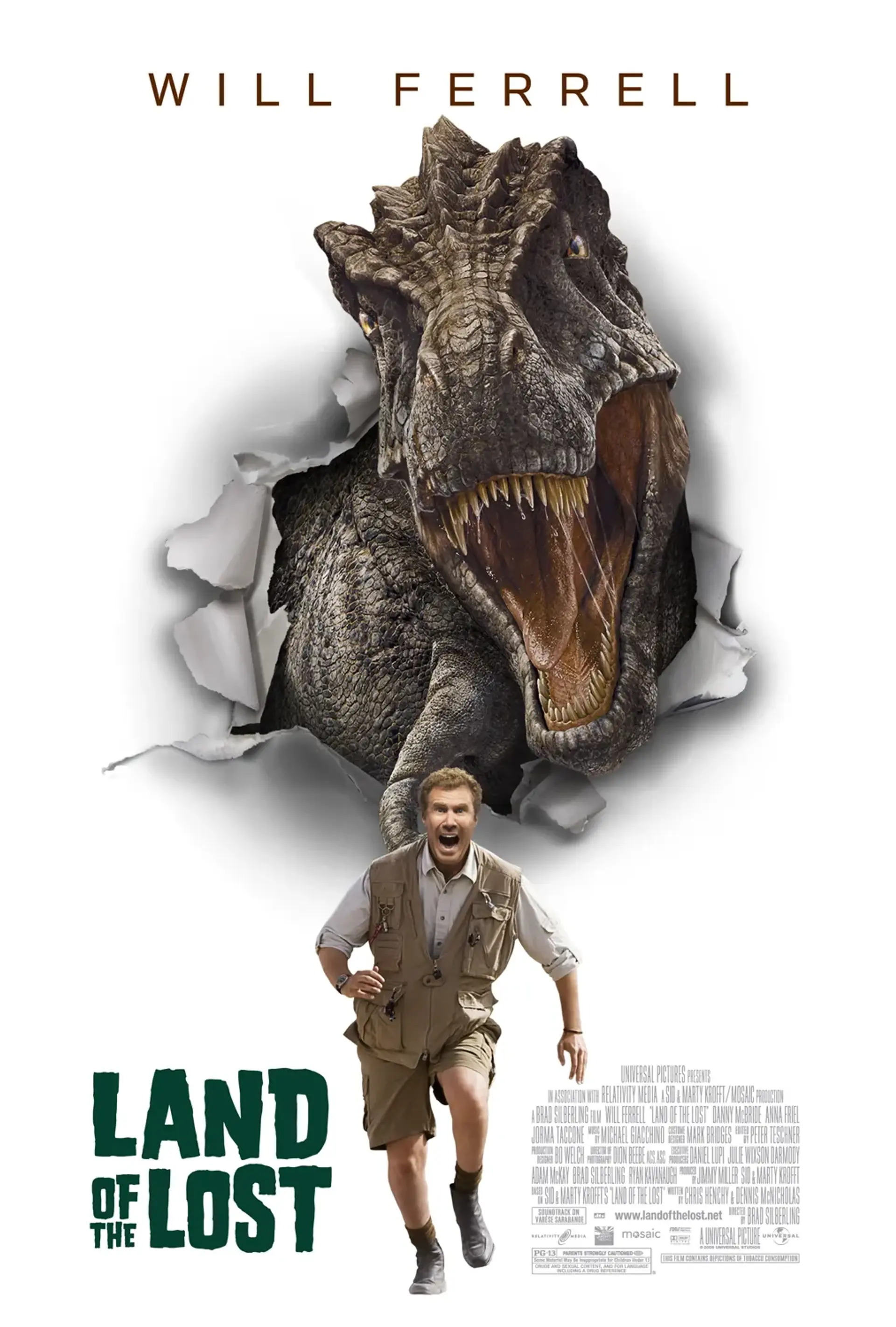 فیلم سرزمین گمشدگان (Land of the Lost 2009)