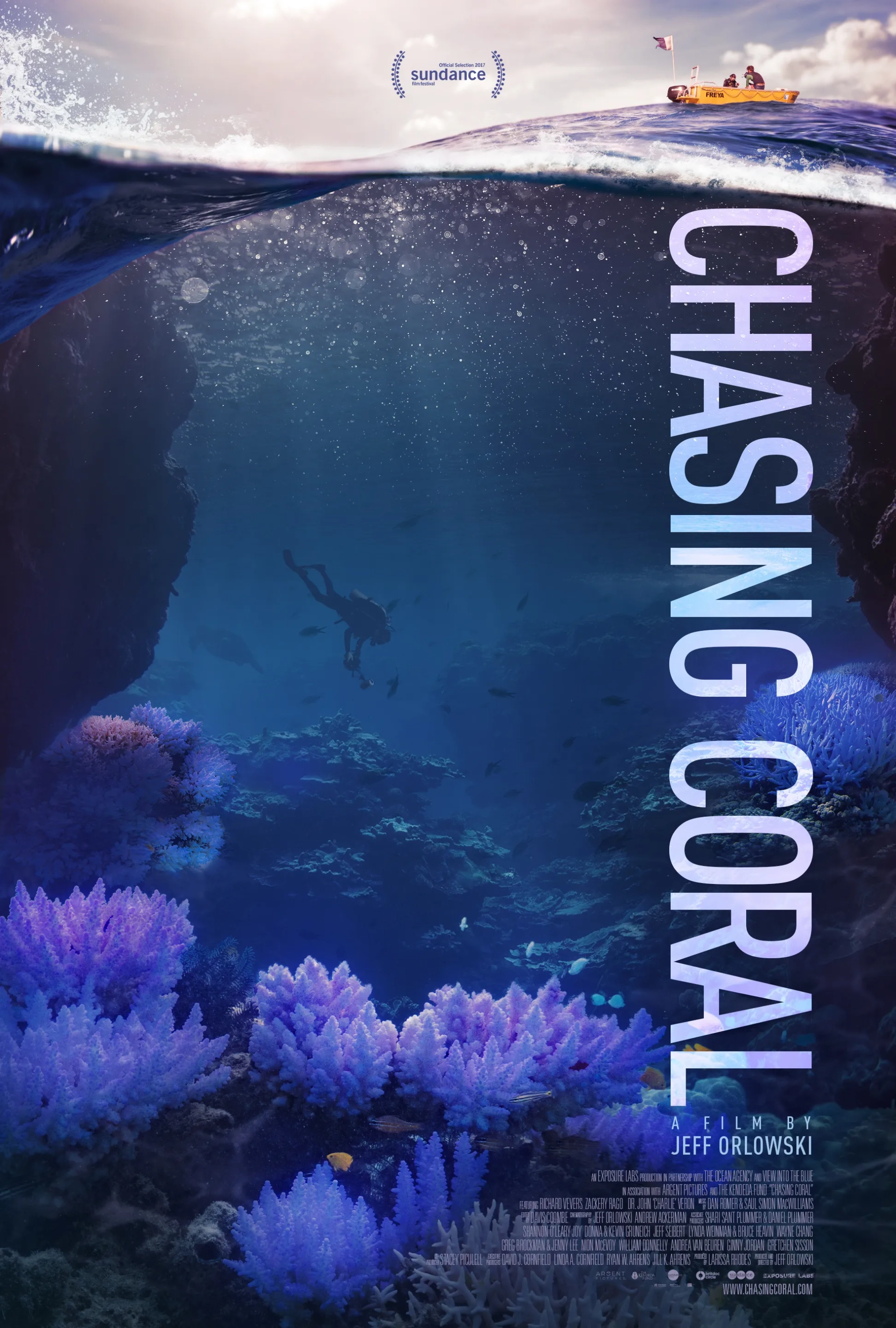 مستند در تعقیب صخره های مرجانی (Chasing Coral 2017)