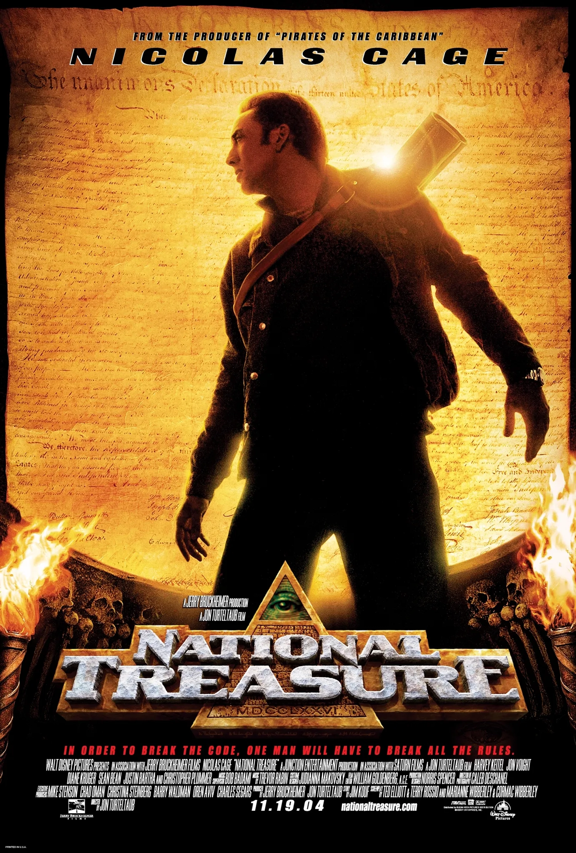 فیلم گنجینه ملی (National Treasure 2004)