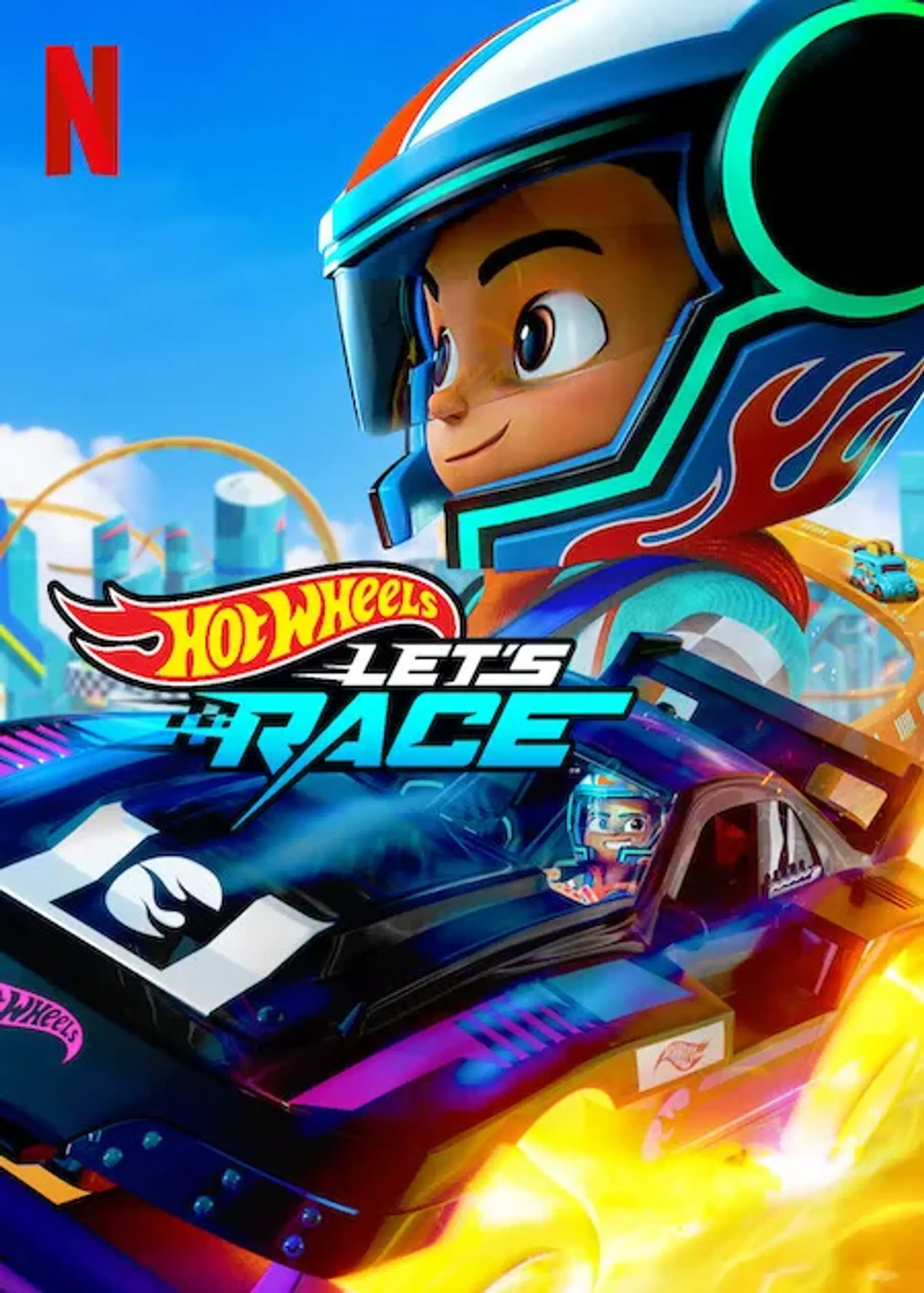 انیمیشن اتومبیل رانان شگفت انگیز	(Hot Wheels Let's Race Hot Wheels Let's Race 2024)