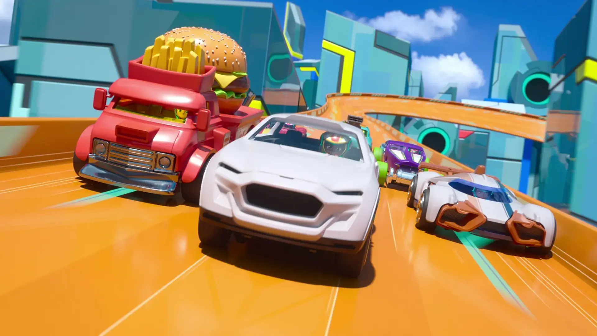انیمیشن اتومبیل رانان شگفت انگیز	(Hot Wheels Let's Race Hot Wheels Let's Race 2024)