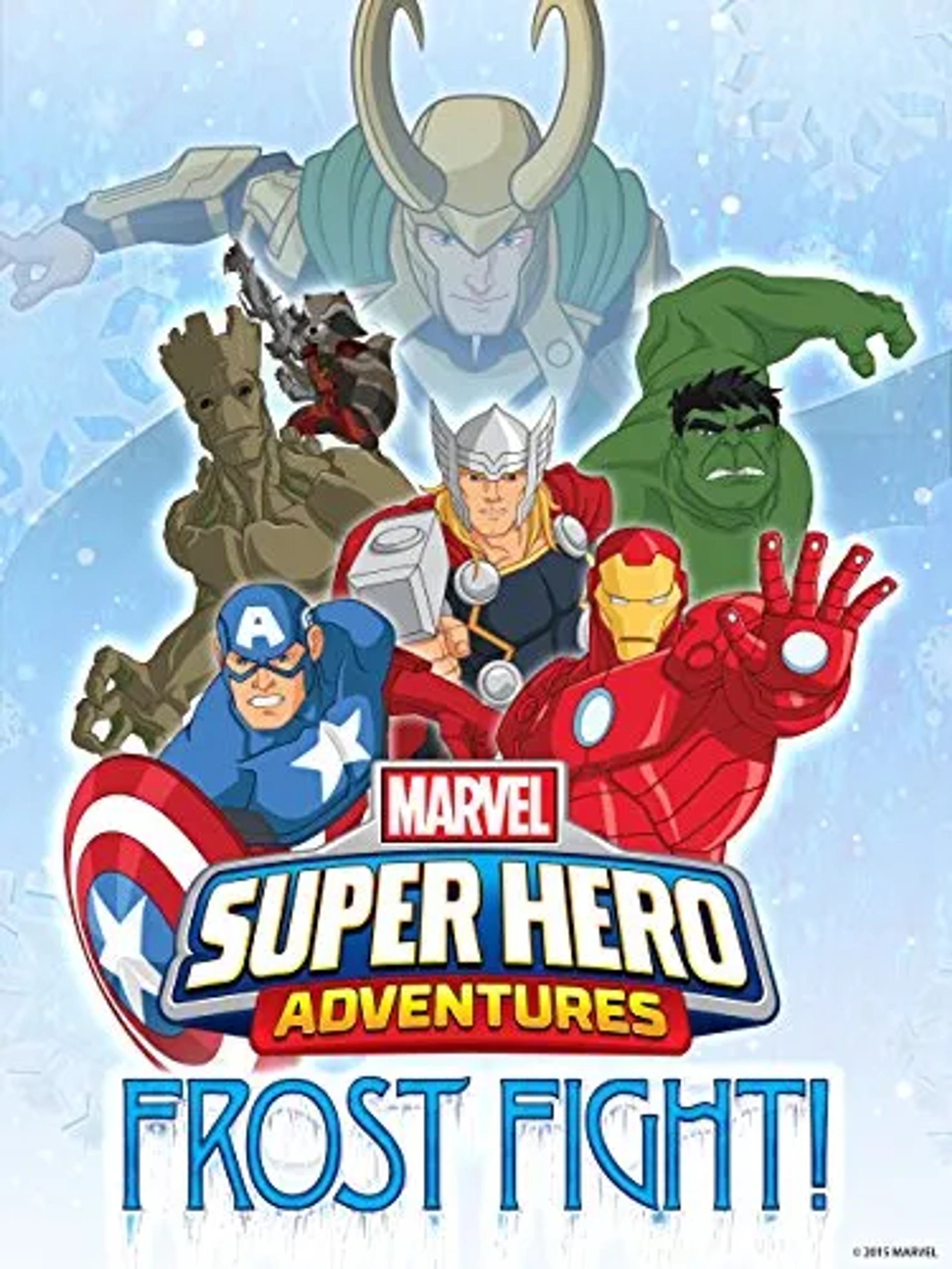 انیمیشن ماجراهای ابرقهرمانان مارول: نبرد یخی	(Marvel Super Hero Adventures: Frost Fight! 2015)