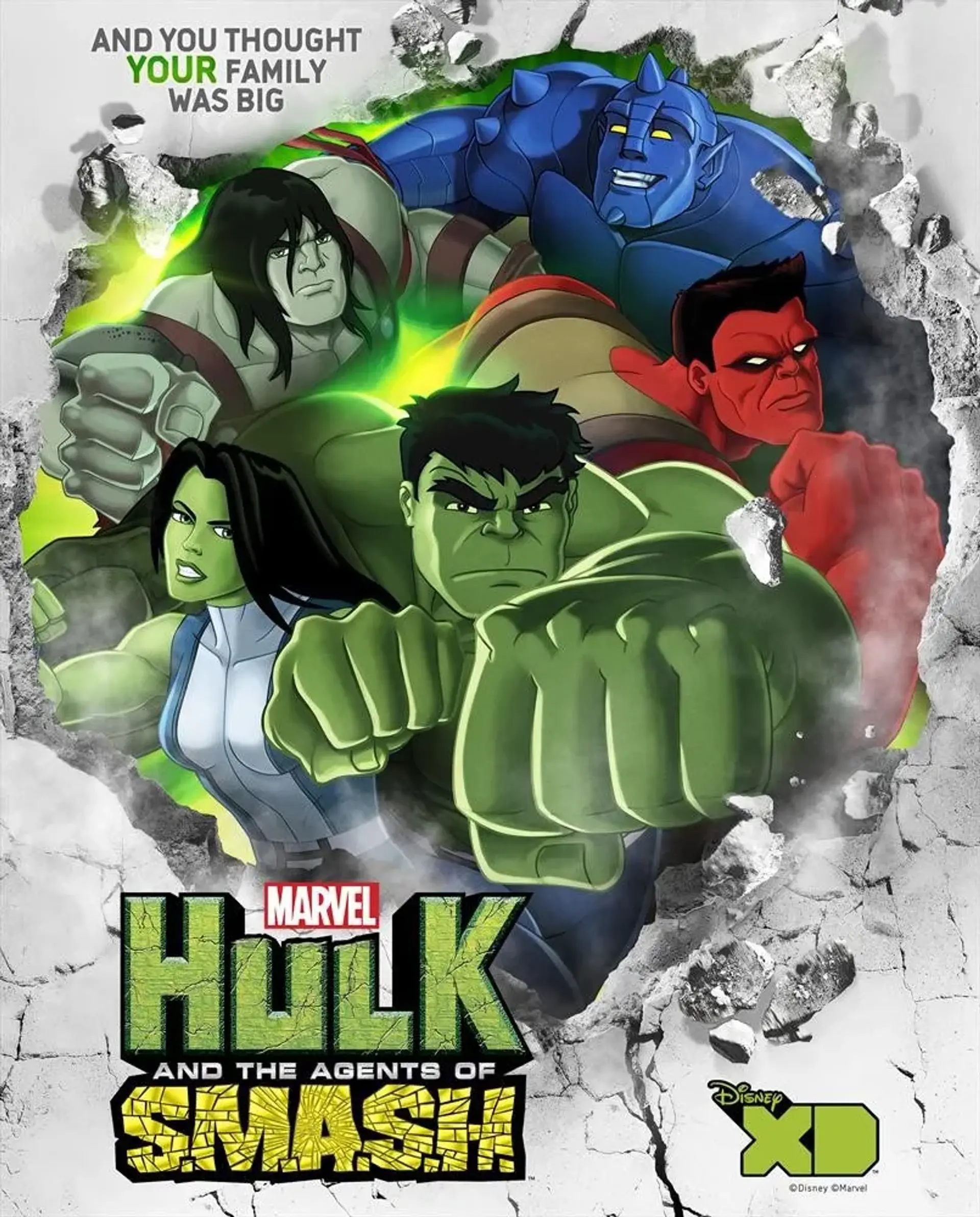 انیمیشن هالک و ماموران اسمش (Hulk and the Agents of S.M.A.S.H. 2013)