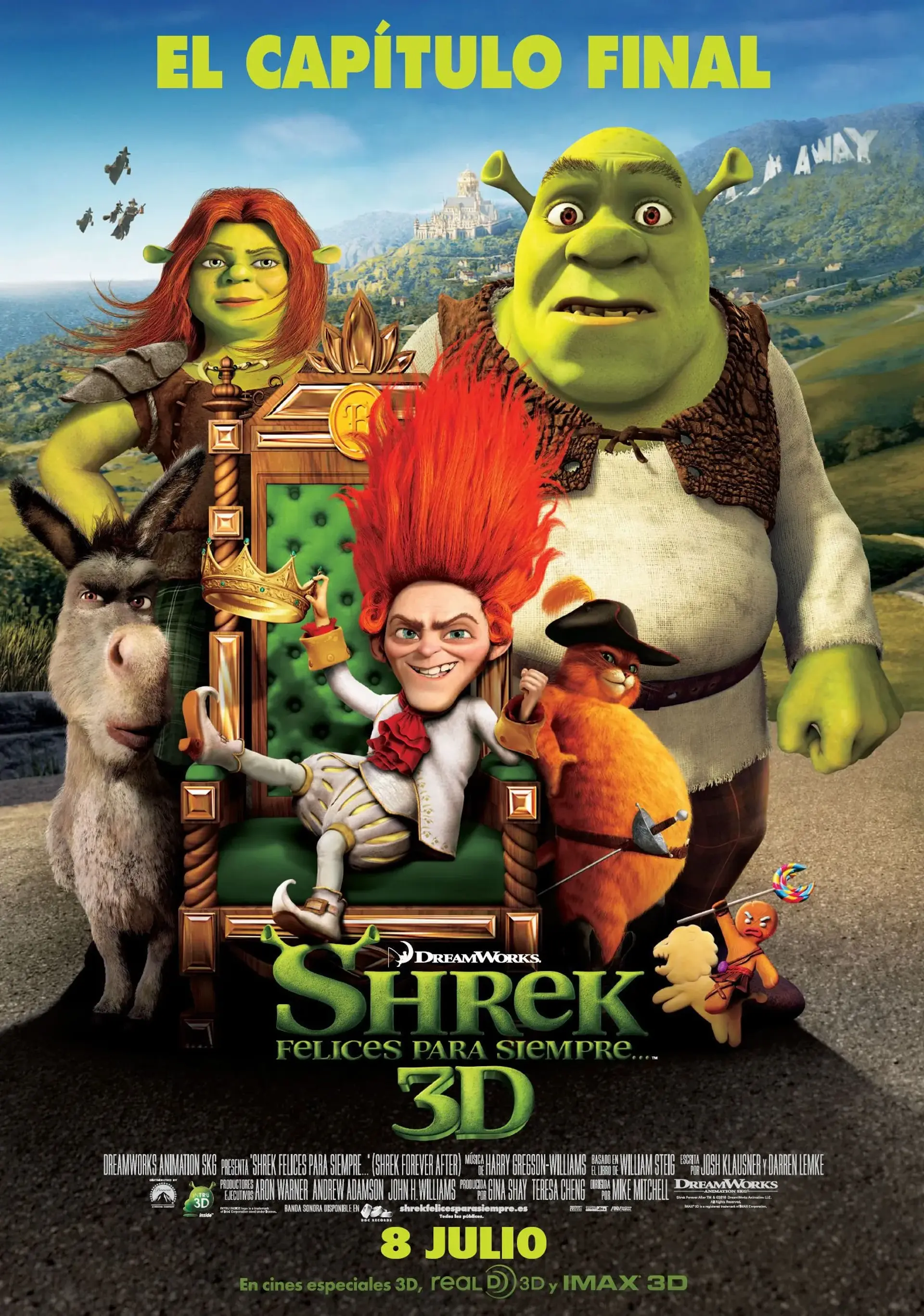 انیمیشن شرک برای همیشه (Shrek Forever After 2010)