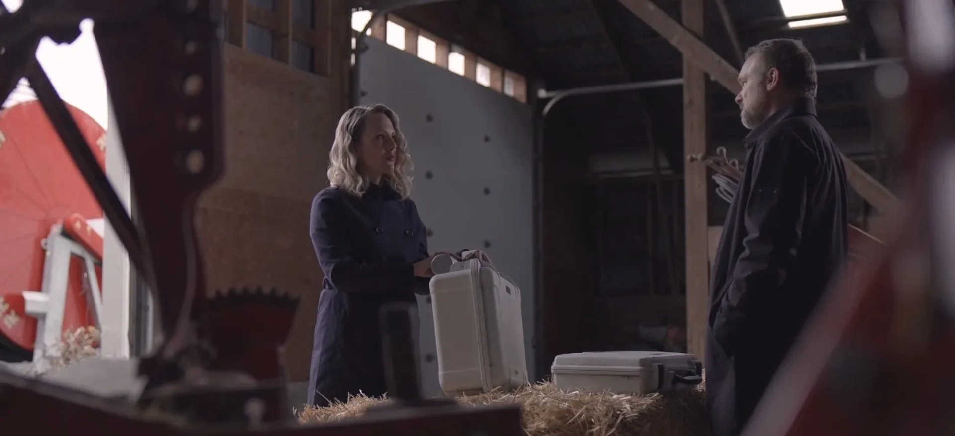 Norbert Leo Butz and Andrea Stefancikova in Debris (2021)