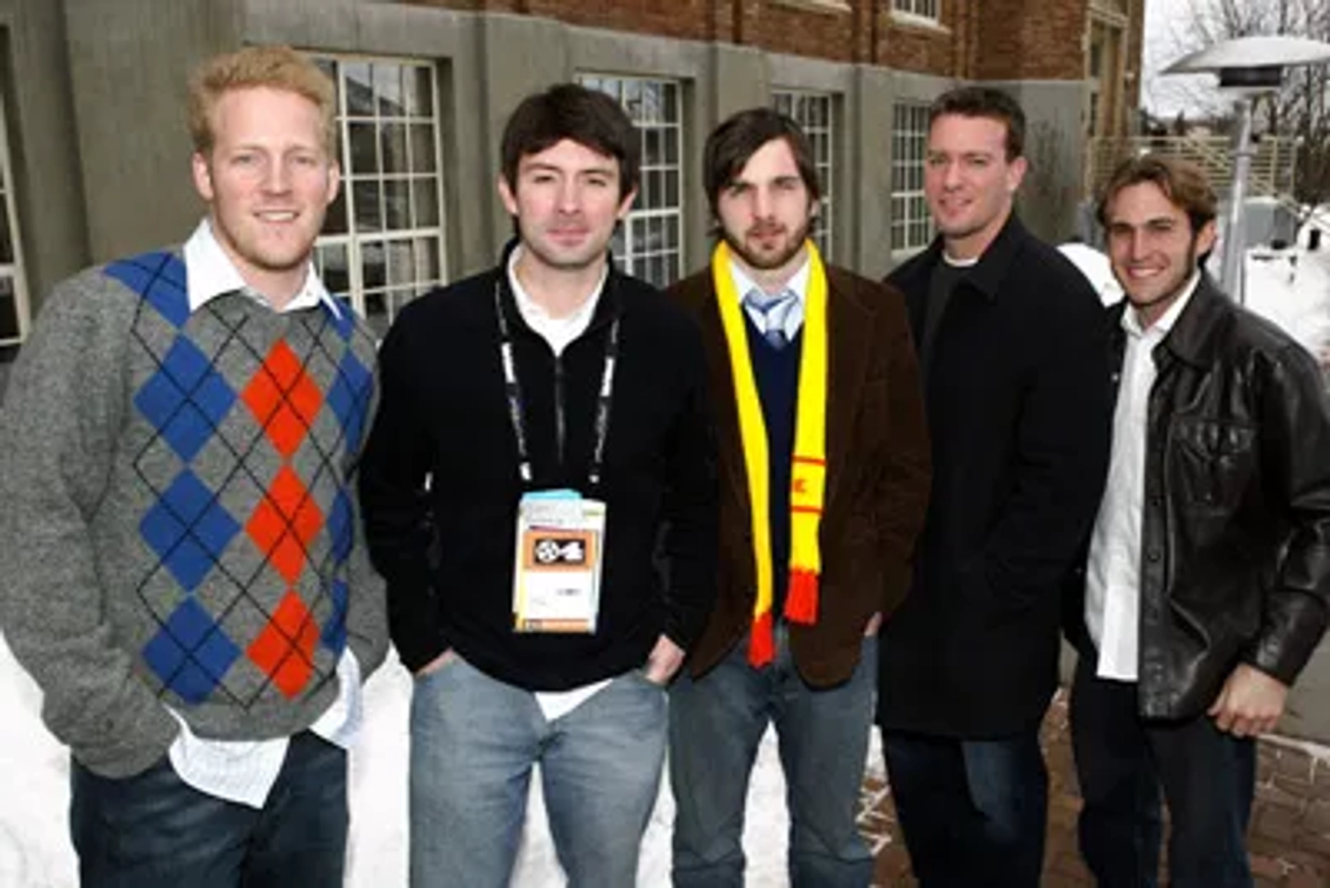 David Sullivan, Shane Carruth, John Carruth, and Casey Gooden at an event for Primer (2004)