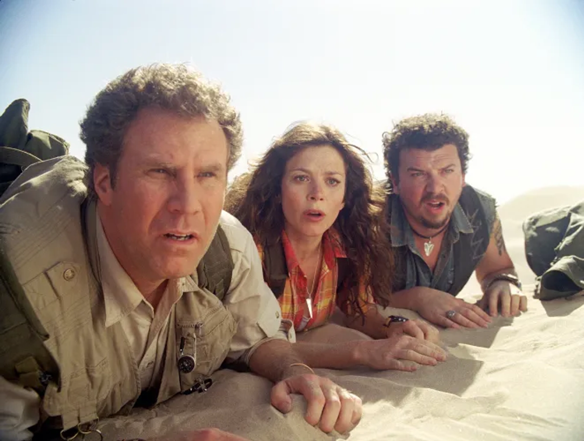 Will Ferrell, Anna Friel, and Danny McBride in Land of the Lost (2009)