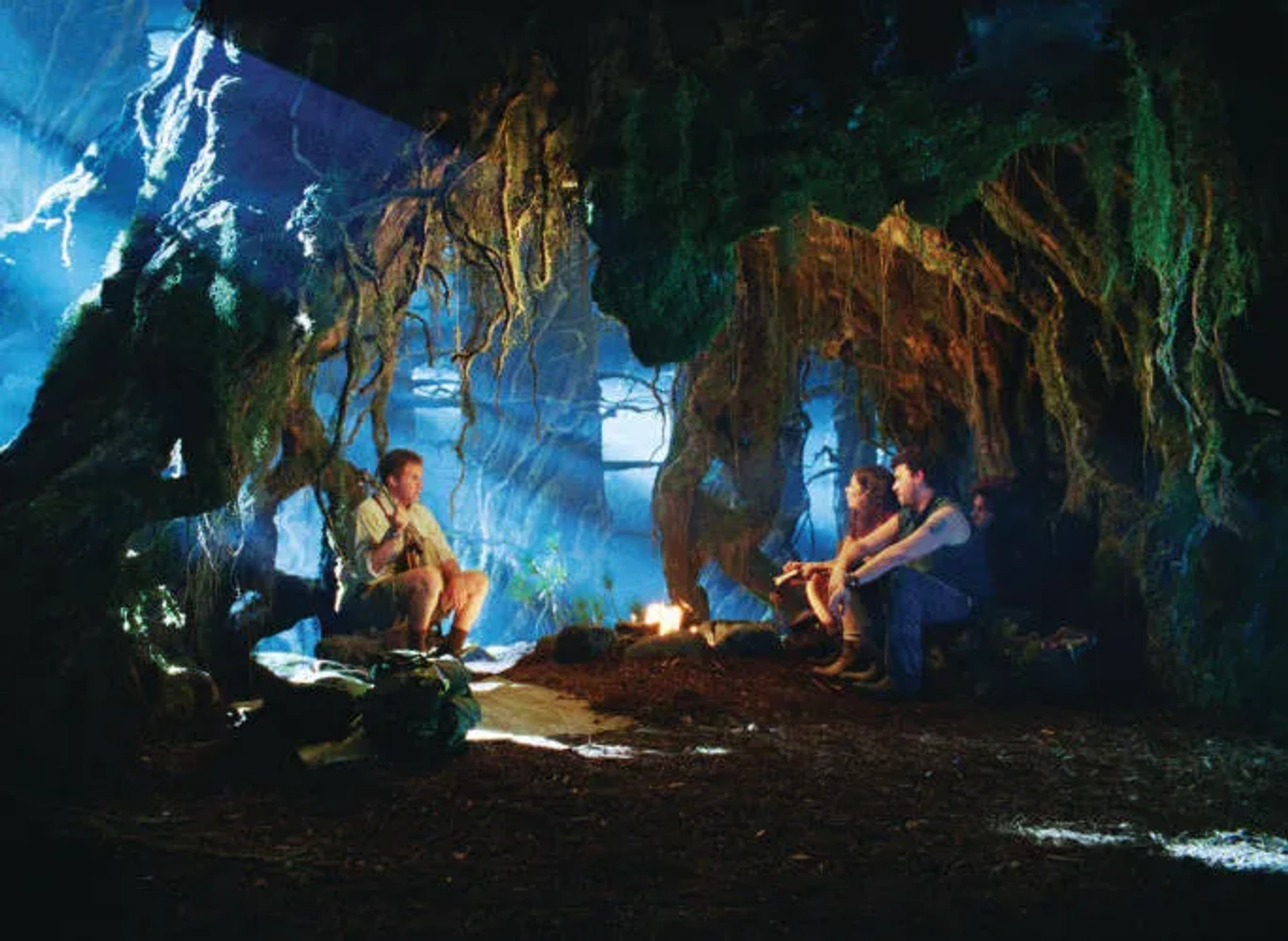Will Ferrell, Anna Friel, and Danny McBride in Land of the Lost (2009)
