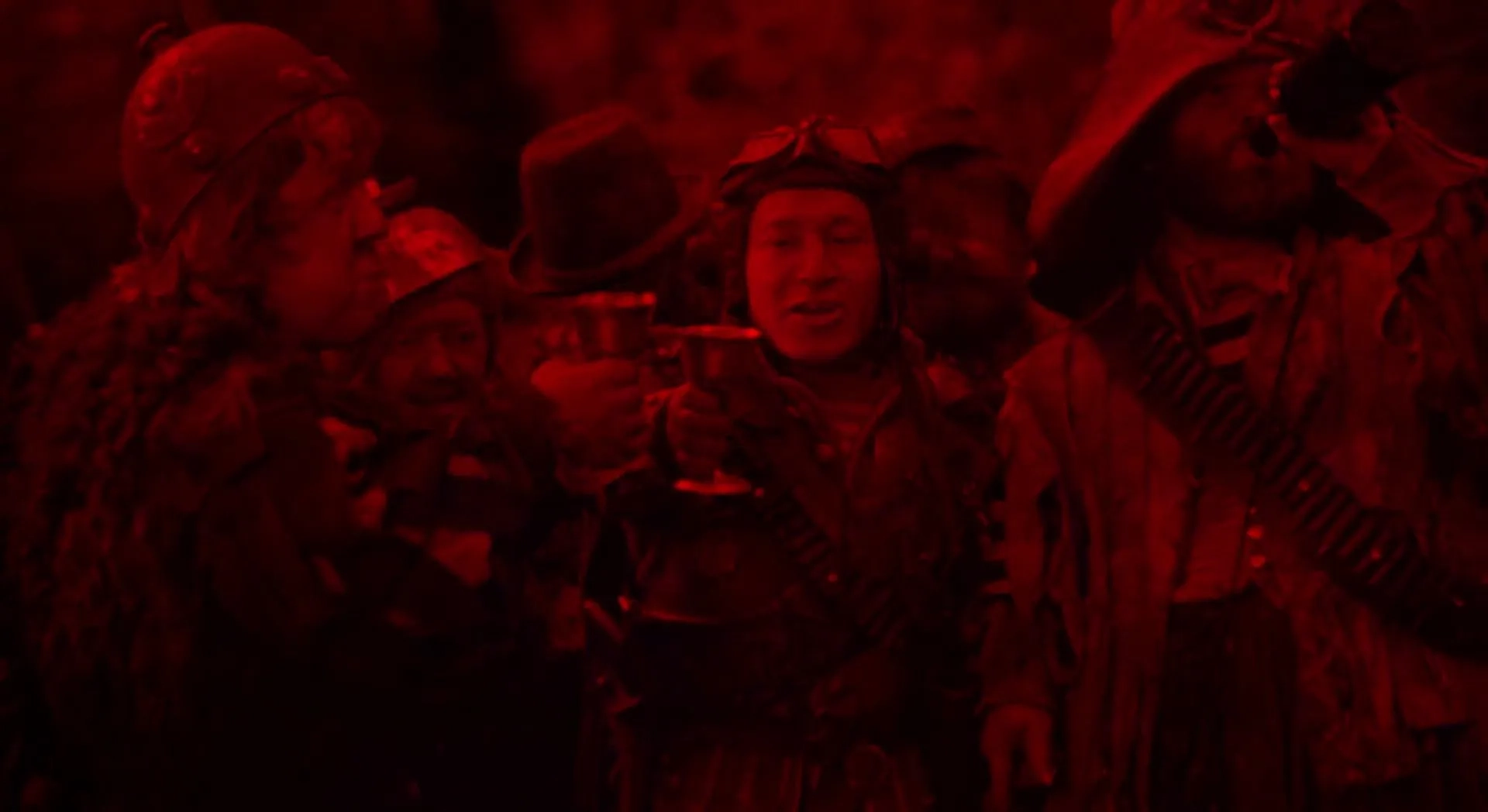 Kenny Baker, Malcolm Dixon, Mike Edmonds, Jack Purvis, David Rappaport, and Tiny Ross in Time Bandits (1981)