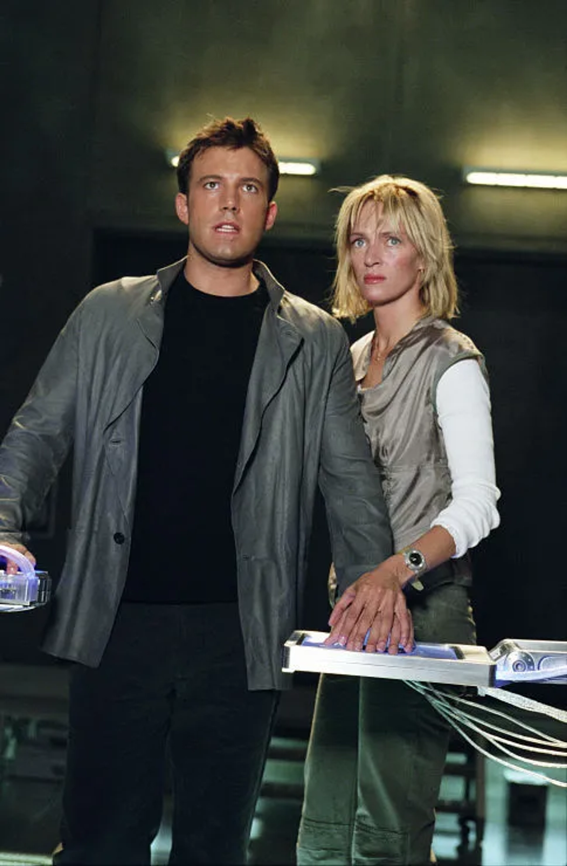Uma Thurman and Ben Affleck in Paycheck (2003)