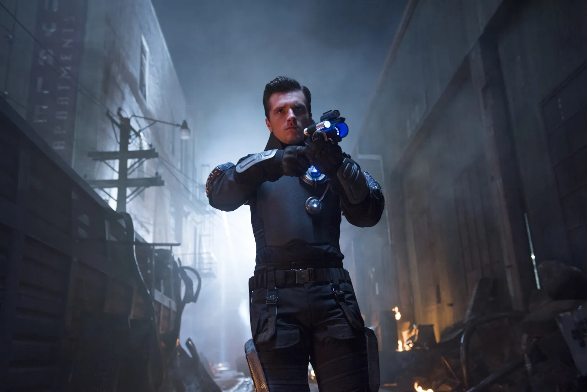 Josh Hutcherson in Future Man (2017)
