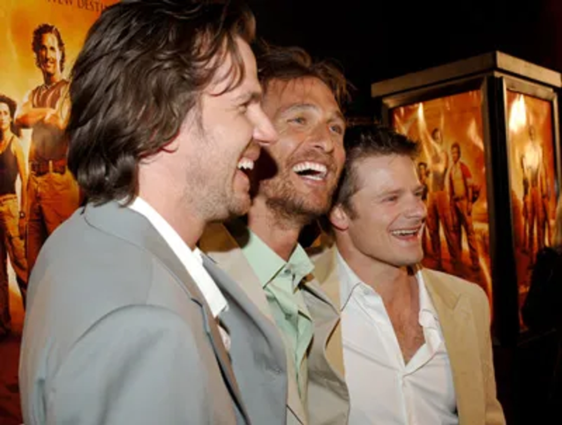 Matthew McConaughey, Steve Zahn, and Breck Eisner at an event for Sahara (2005)