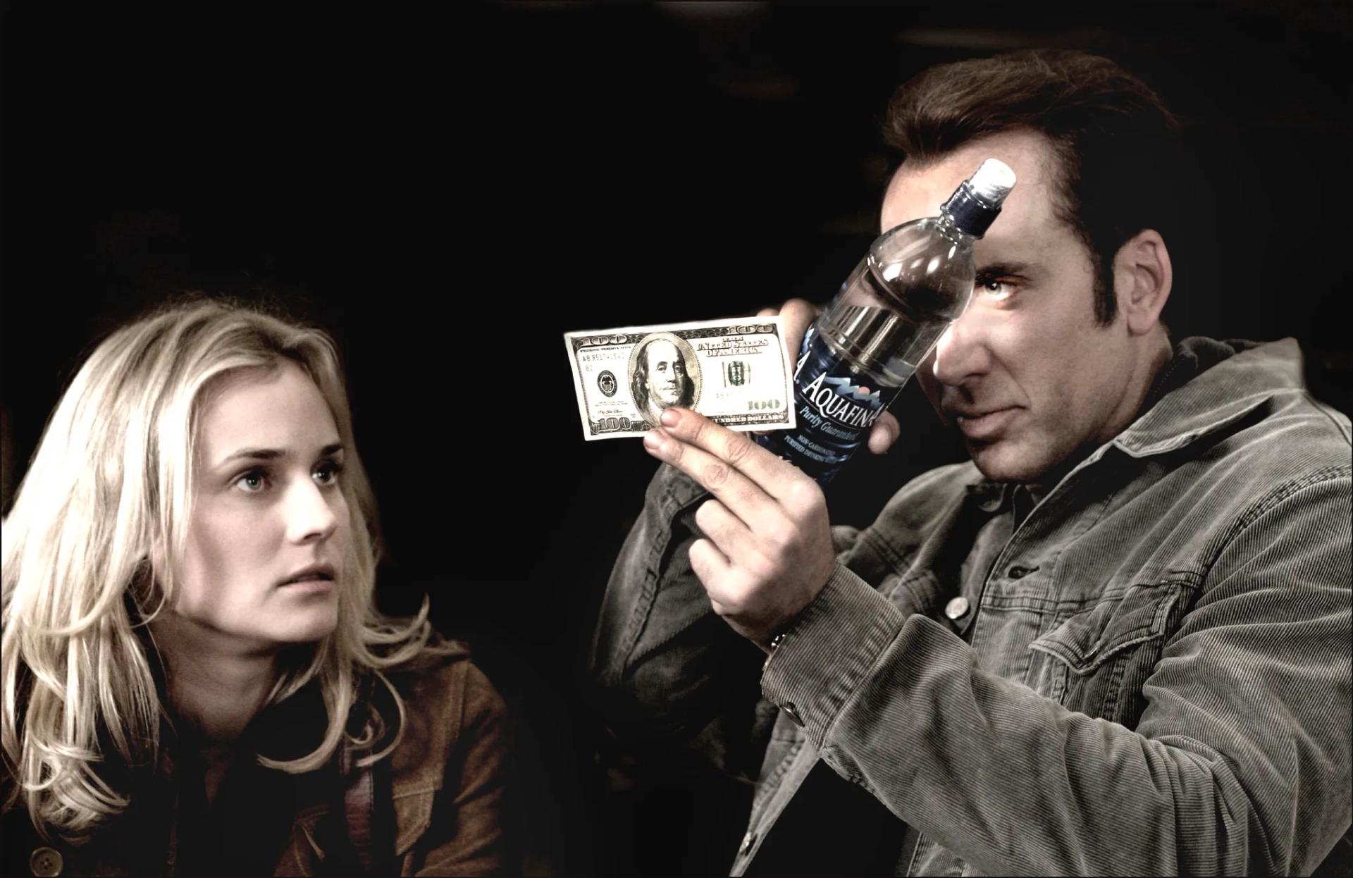 Nicolas Cage and Diane Kruger in National Treasure (2004)