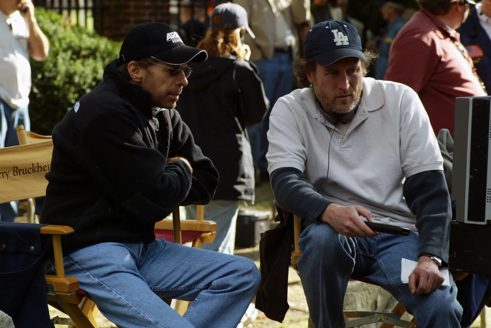 Jerry Bruckheimer and Jon Turteltaub in National Treasure (2004)