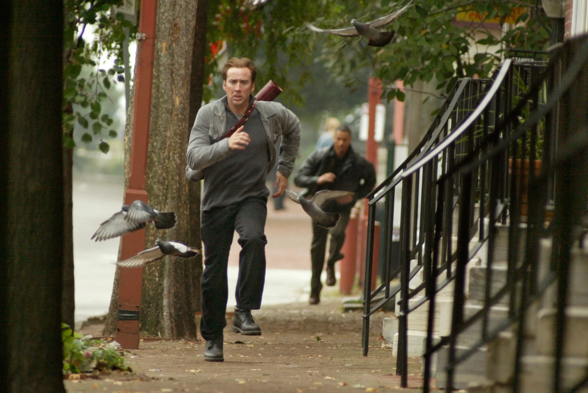 Nicolas Cage and Stephen A. Pope in National Treasure (2004)