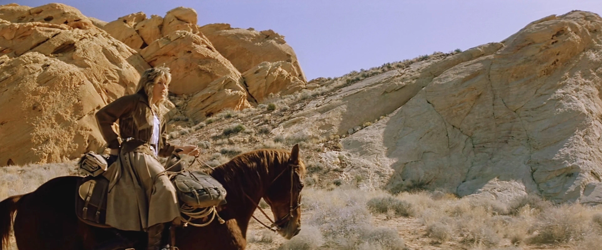 Kymberly Herrin in Romancing the Stone (1984)