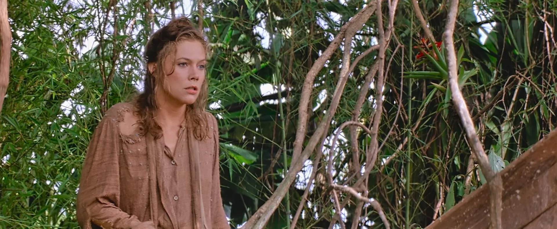 Kathleen Turner in Romancing the Stone (1984)
