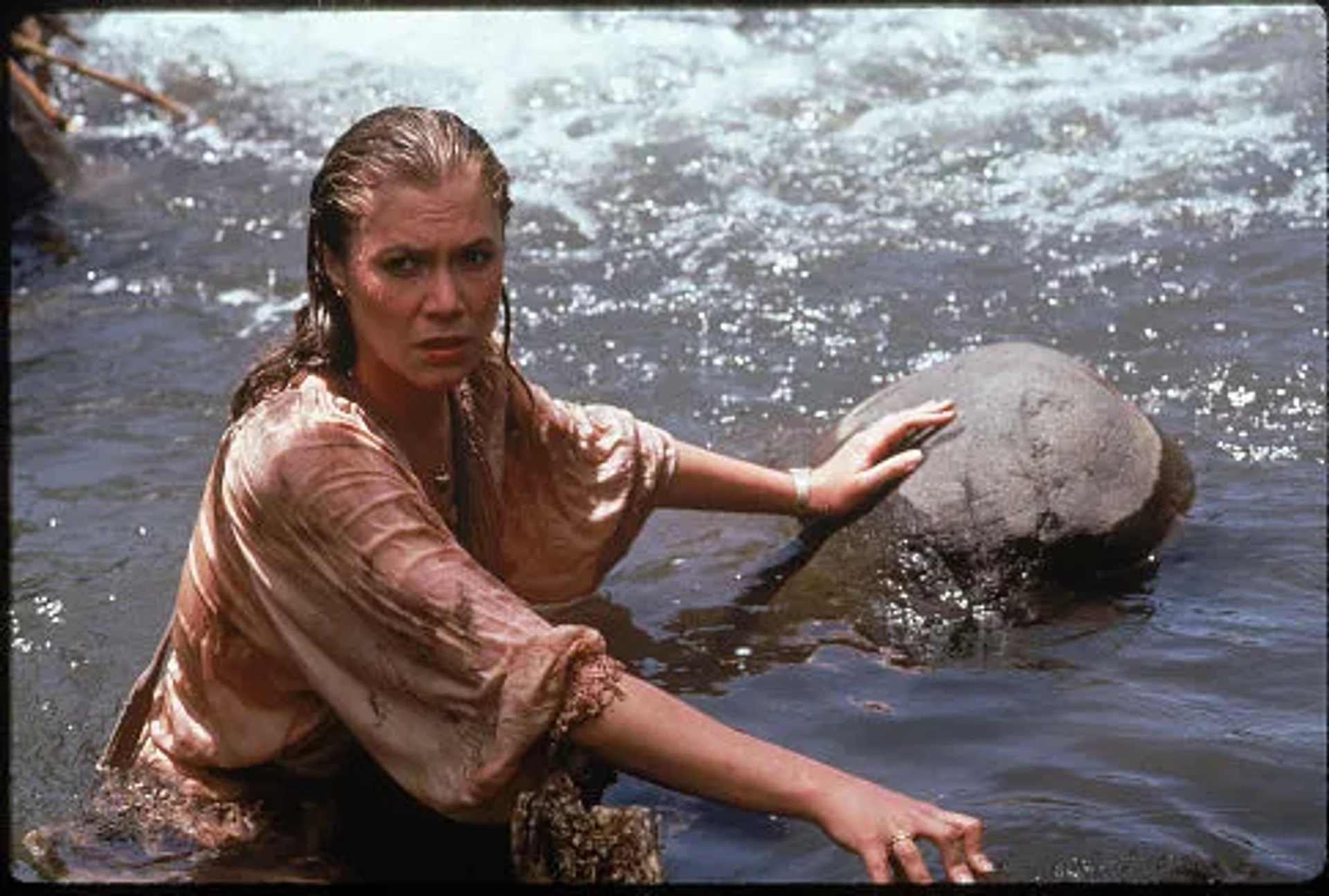 Kathleen Turner in Romancing the Stone (1984)