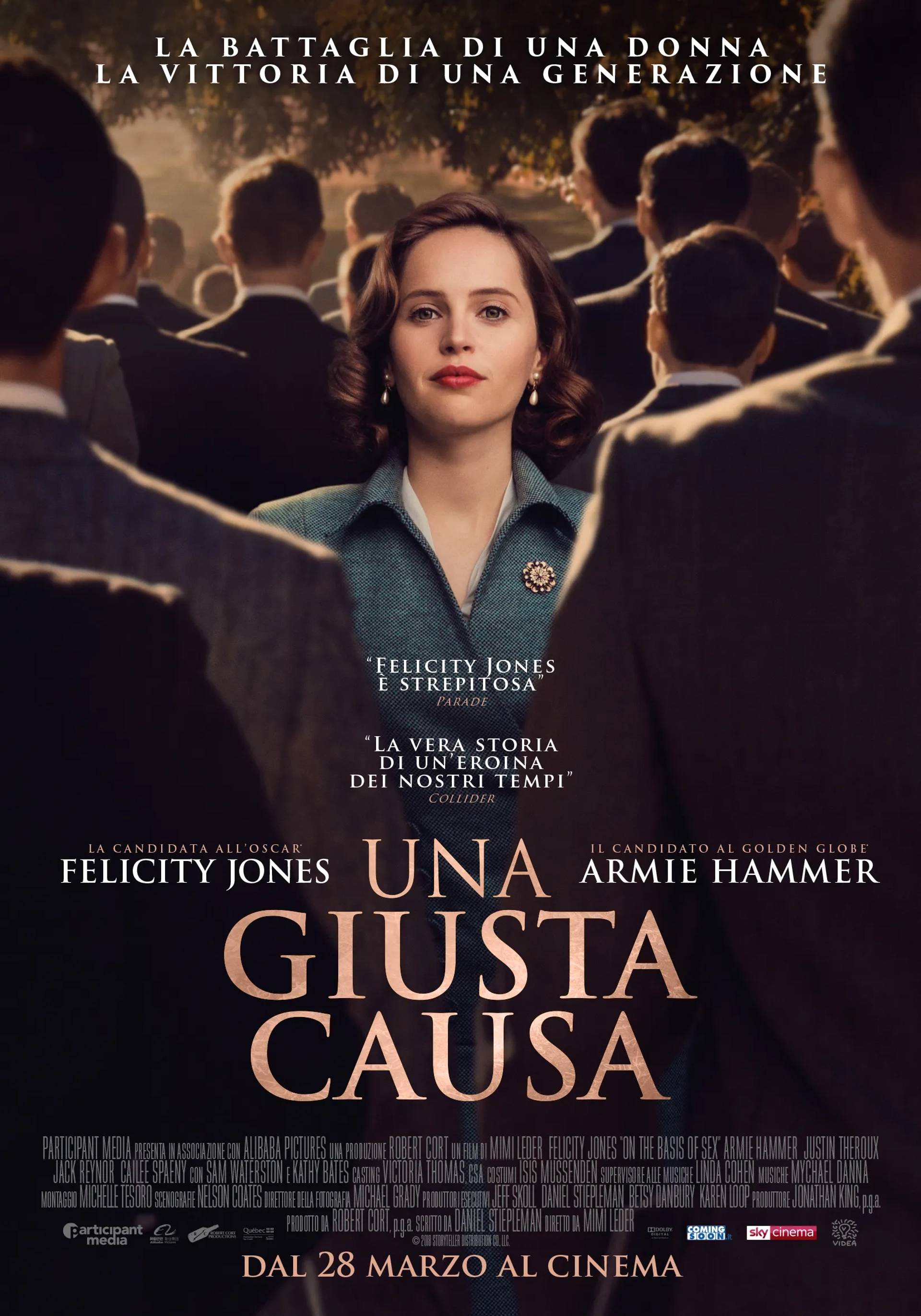 Felicity Jones in On the Basis of Sex (2018)