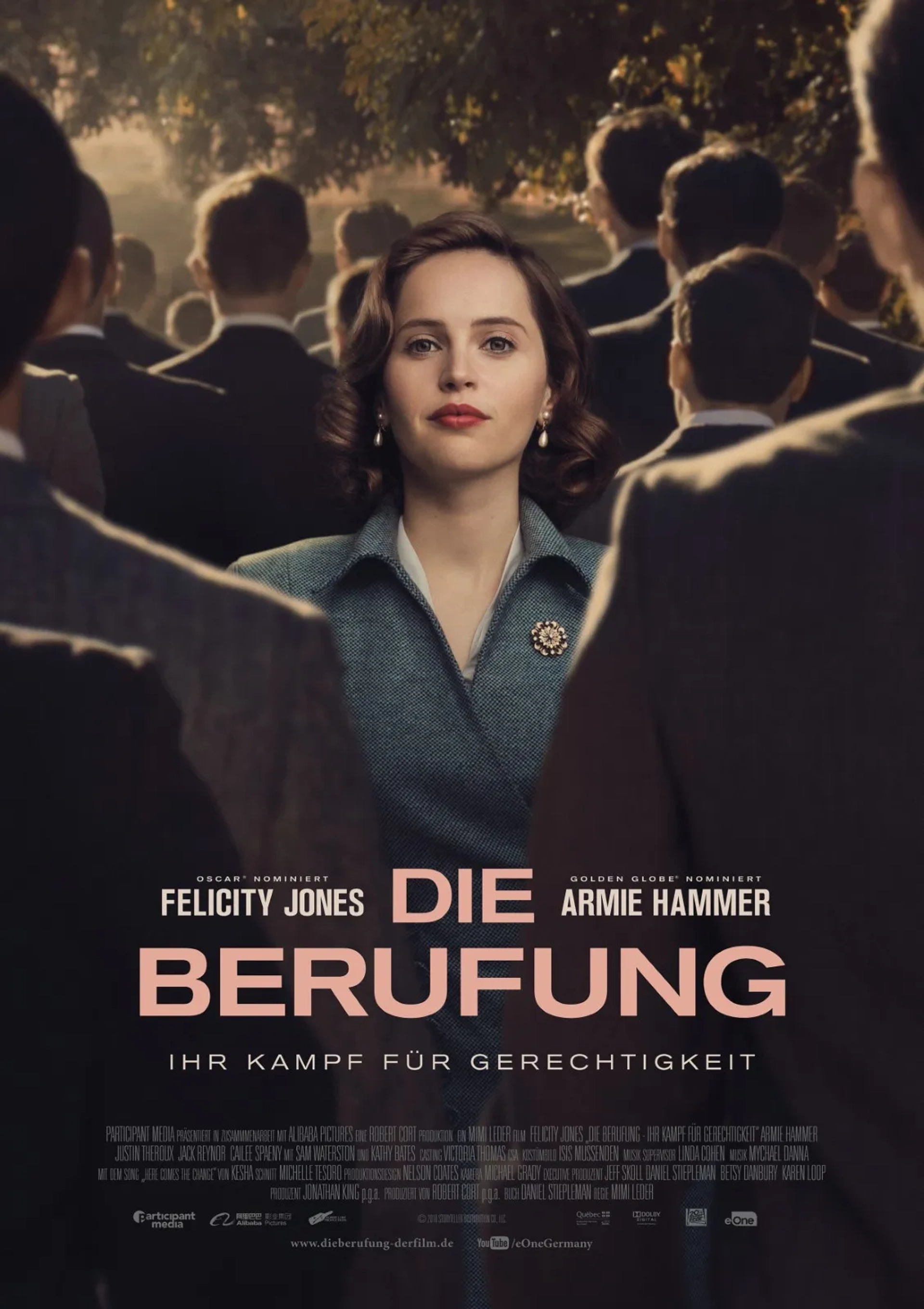 Felicity Jones in On the Basis of Sex (2018)