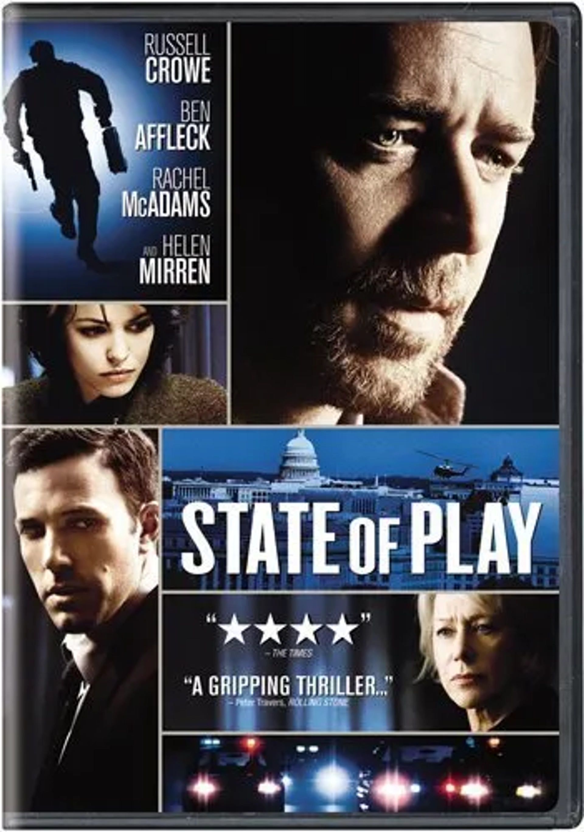 Russell Crowe, Ben Affleck, Helen Mirren, and Rachel McAdams in State of Play (2009)