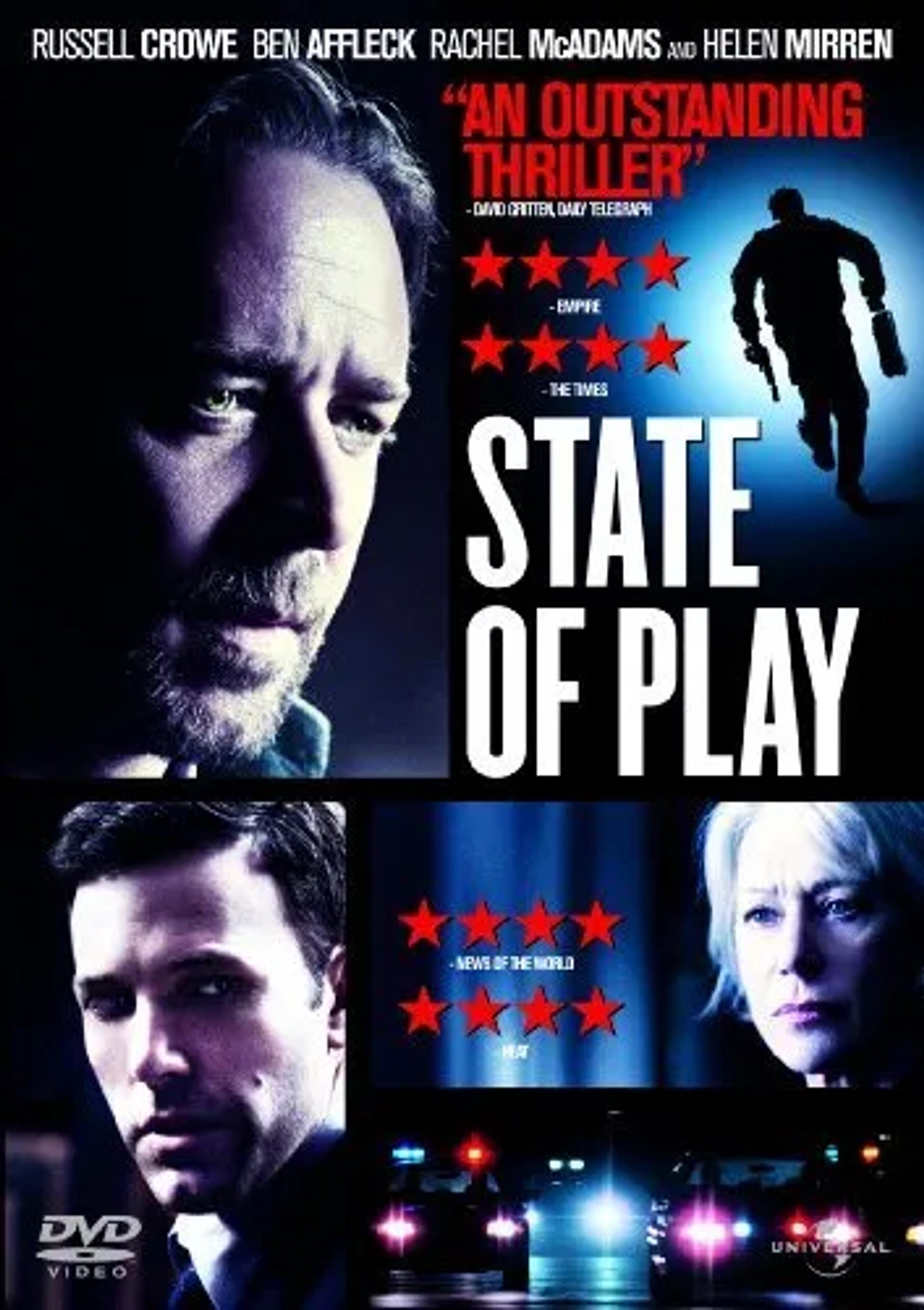 Russell Crowe, Ben Affleck, Helen Mirren, and Rachel McAdams in State of Play (2009)