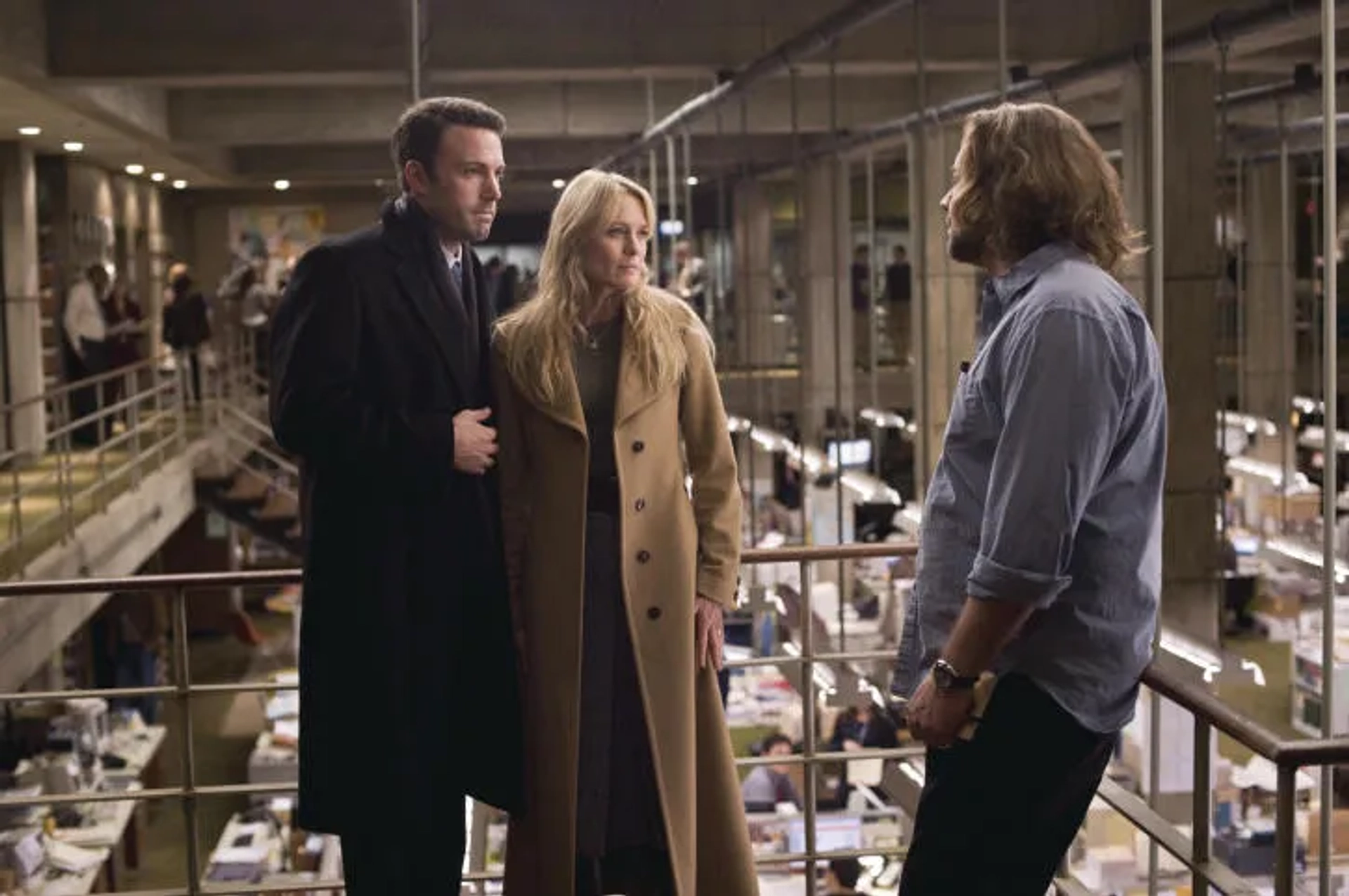 Russell Crowe, Ben Affleck, and Robin Wright in State of Play (2009)