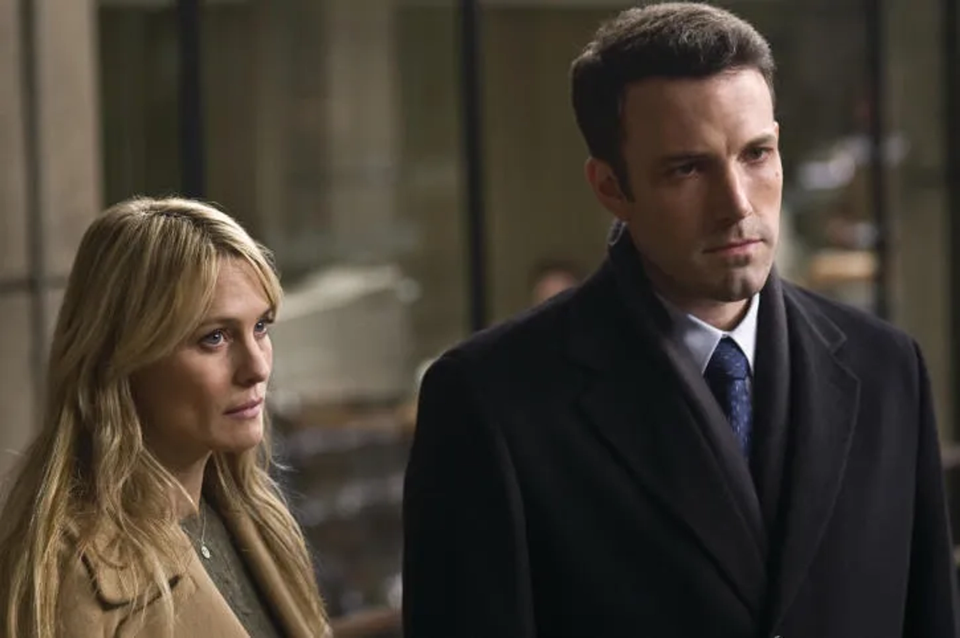 Ben Affleck and Robin Wright in State of Play (2009)