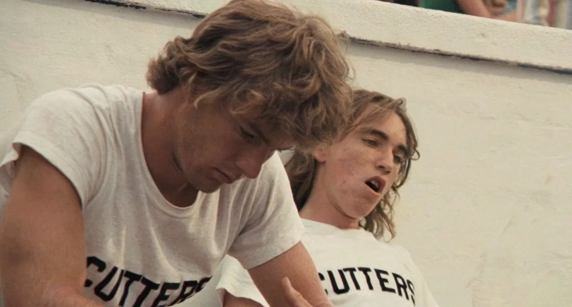 Dennis Quaid and Jackie Earle Haley in Breaking Away (1979)
