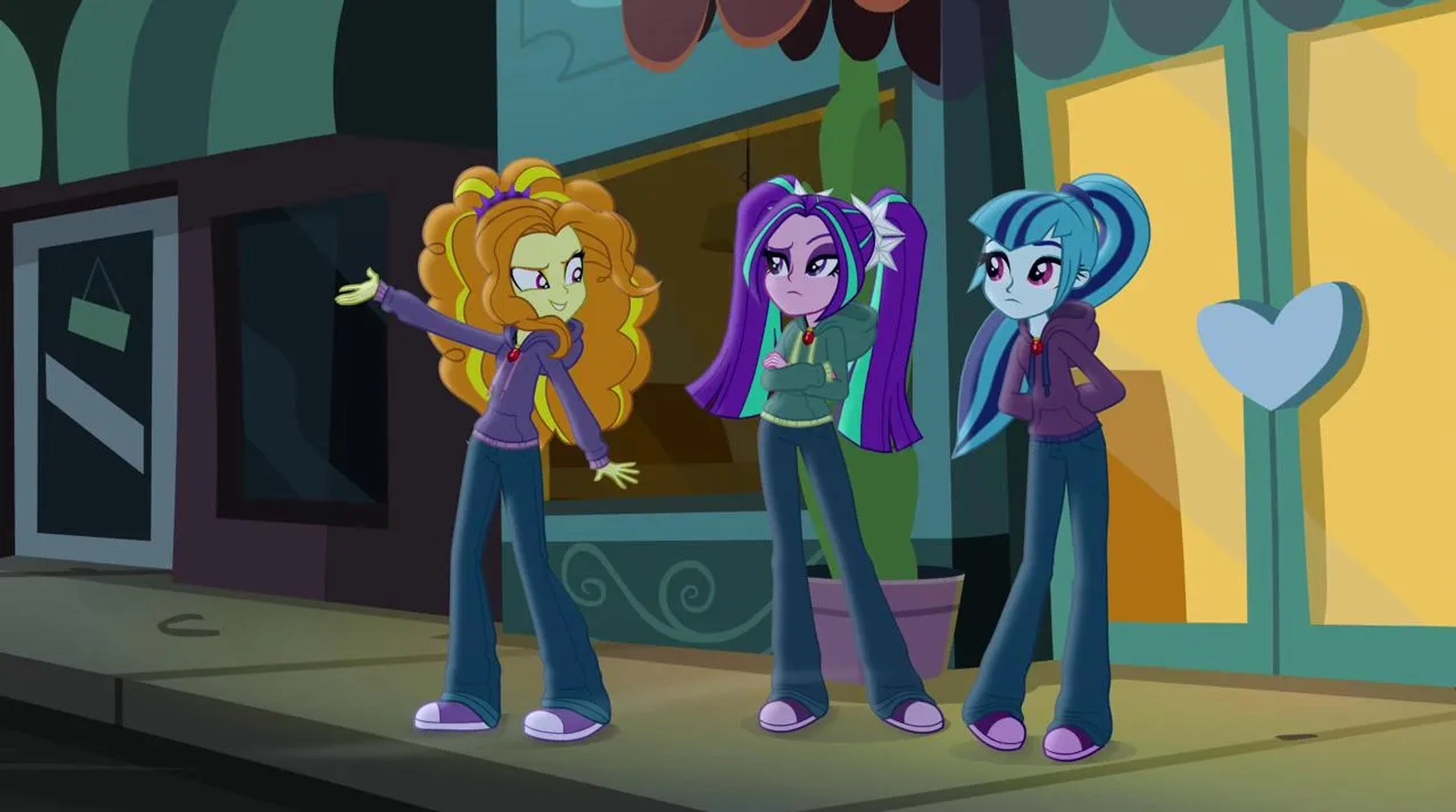 Maryke Hendrikse, Diana Kaarina, and Kazumi Evans in My Little Pony: Equestria Girls - Rainbow Rocks Animated (2014)