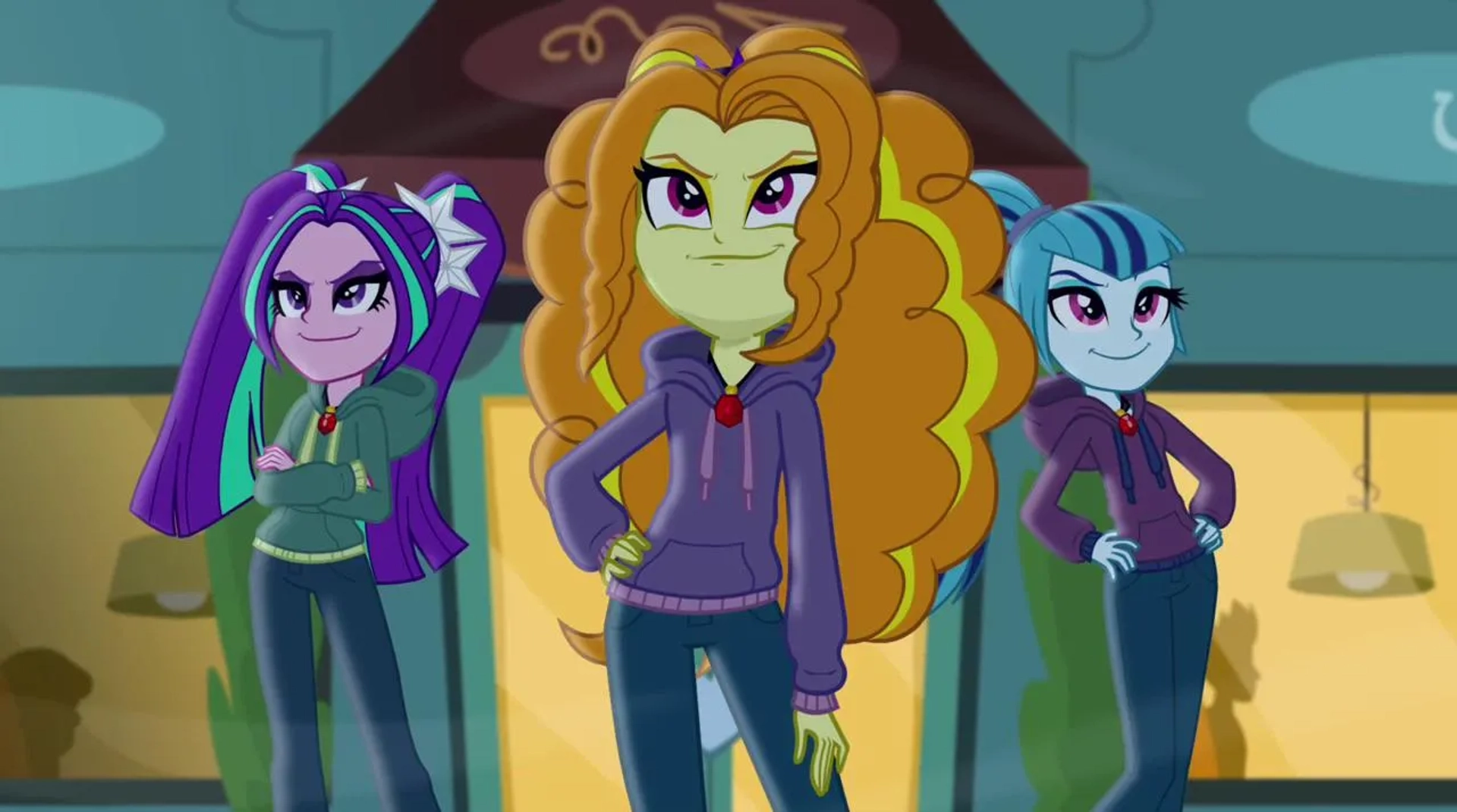 Maryke Hendrikse, Diana Kaarina, and Kazumi Evans in My Little Pony: Equestria Girls - Rainbow Rocks Animated (2014)